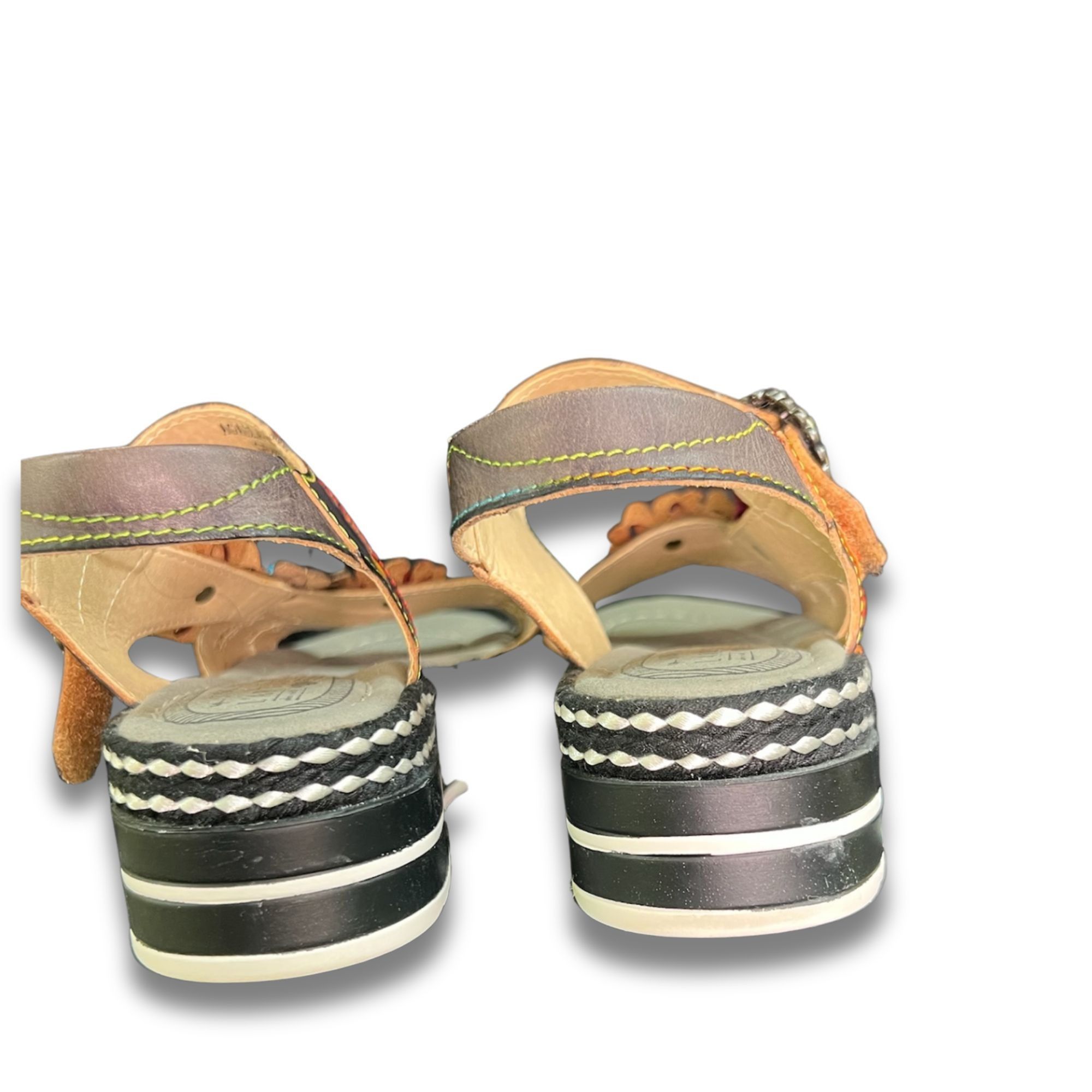 Other LArtiste By Spring Step Laga Slingback Sandals Size 6.5 Flor Size US 6.5 / IT 36.5 - 5 Thumbnail