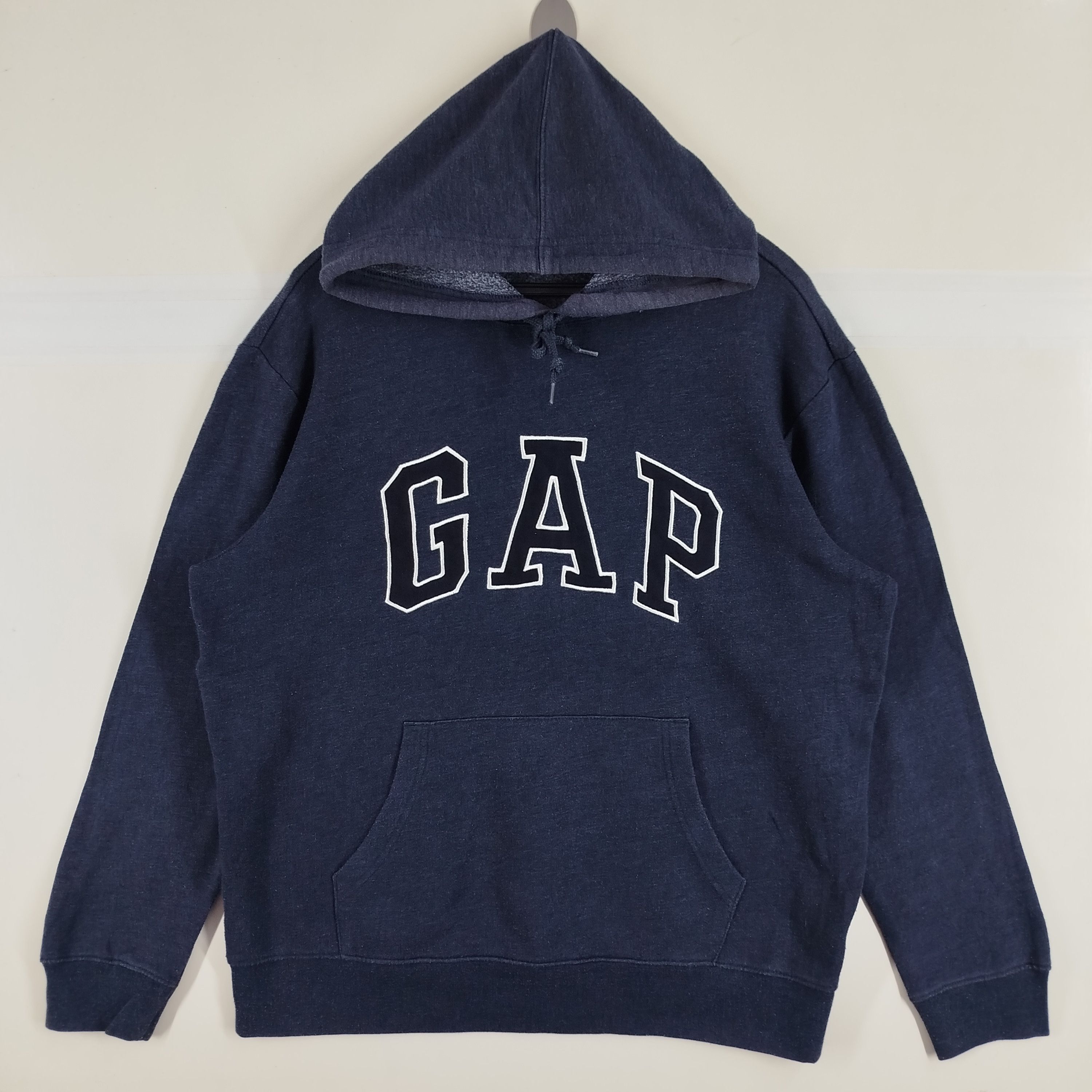 Gap Gap Hoodie Embroidery Big Logo Navy Blue Colour Size US L / EU 52-54 / 3 - 1 Thumbnail