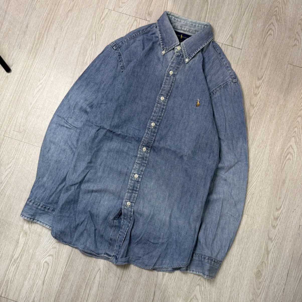Polo Ralph Lauren Polo Ralph Lauren denim wash button shirt Size US L / EU 52-54 / 3 - 2 Thumbnail