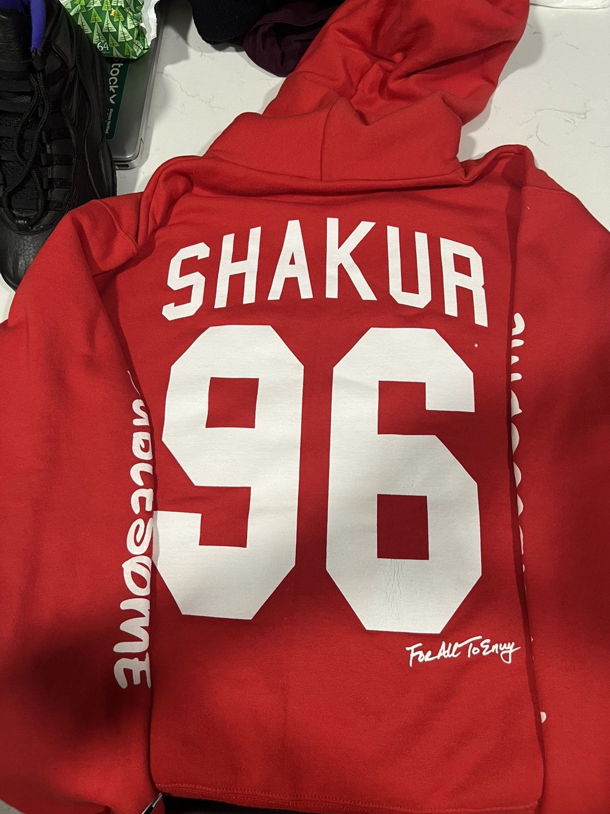 For All To Envy Tupac shakur troublesome hoodie Size US S / EU 44-46 / 1 - 1 Thumbnail