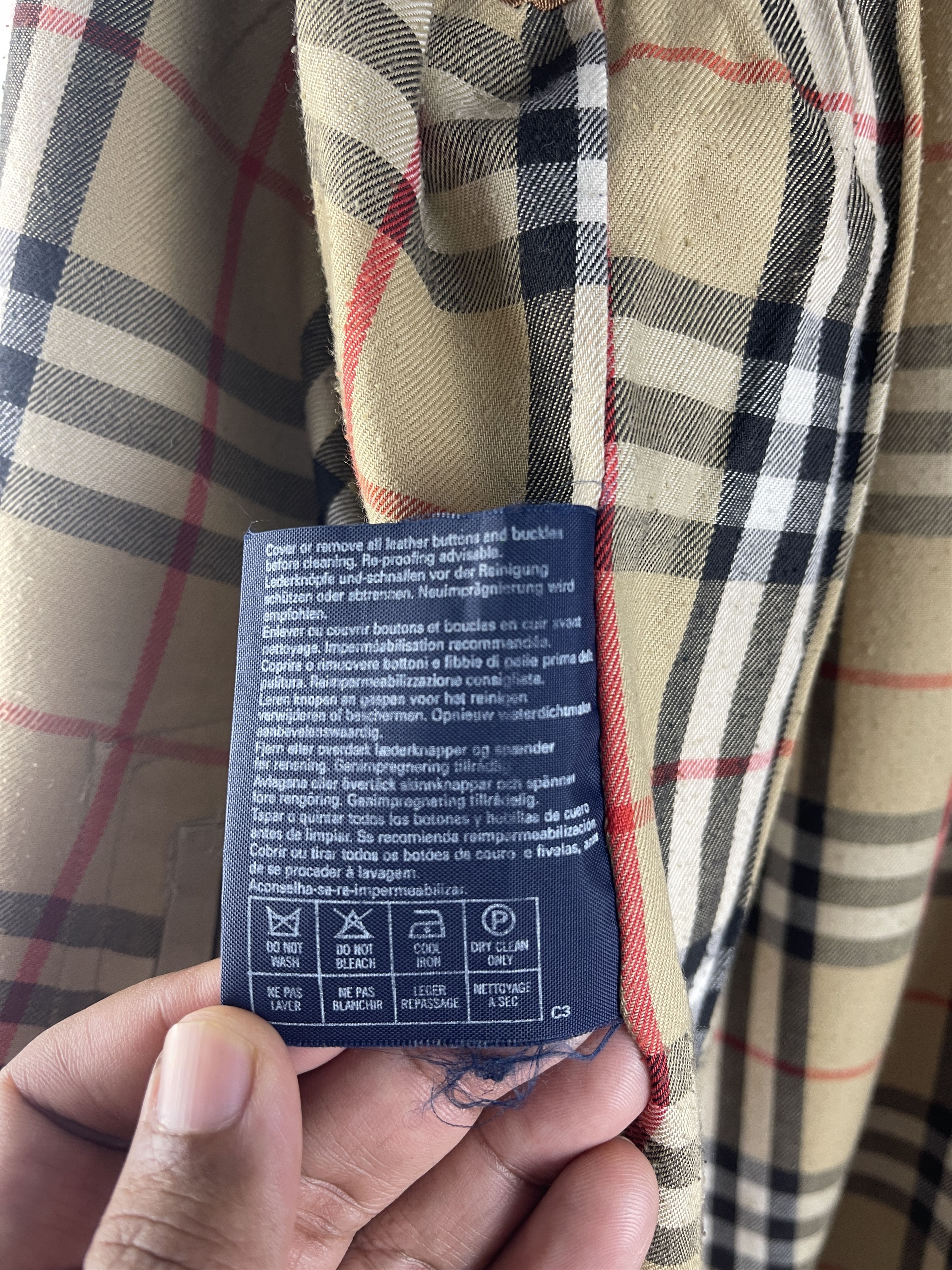 Burberry Vintage Burberrys London Piccadilly Car Coat Nova Check Size US M / EU 48-50 / 2 - 14 Thumbnail