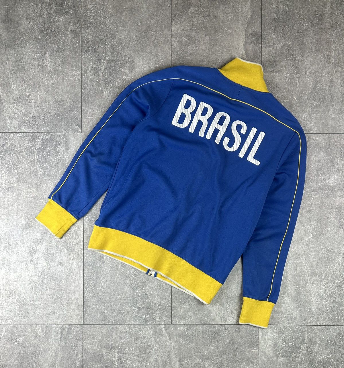 Nike Nike Brazil National Team 2010/11 Football Track-Top Jacket Size US M / EU 48-50 / 2 - 15 Thumbnail