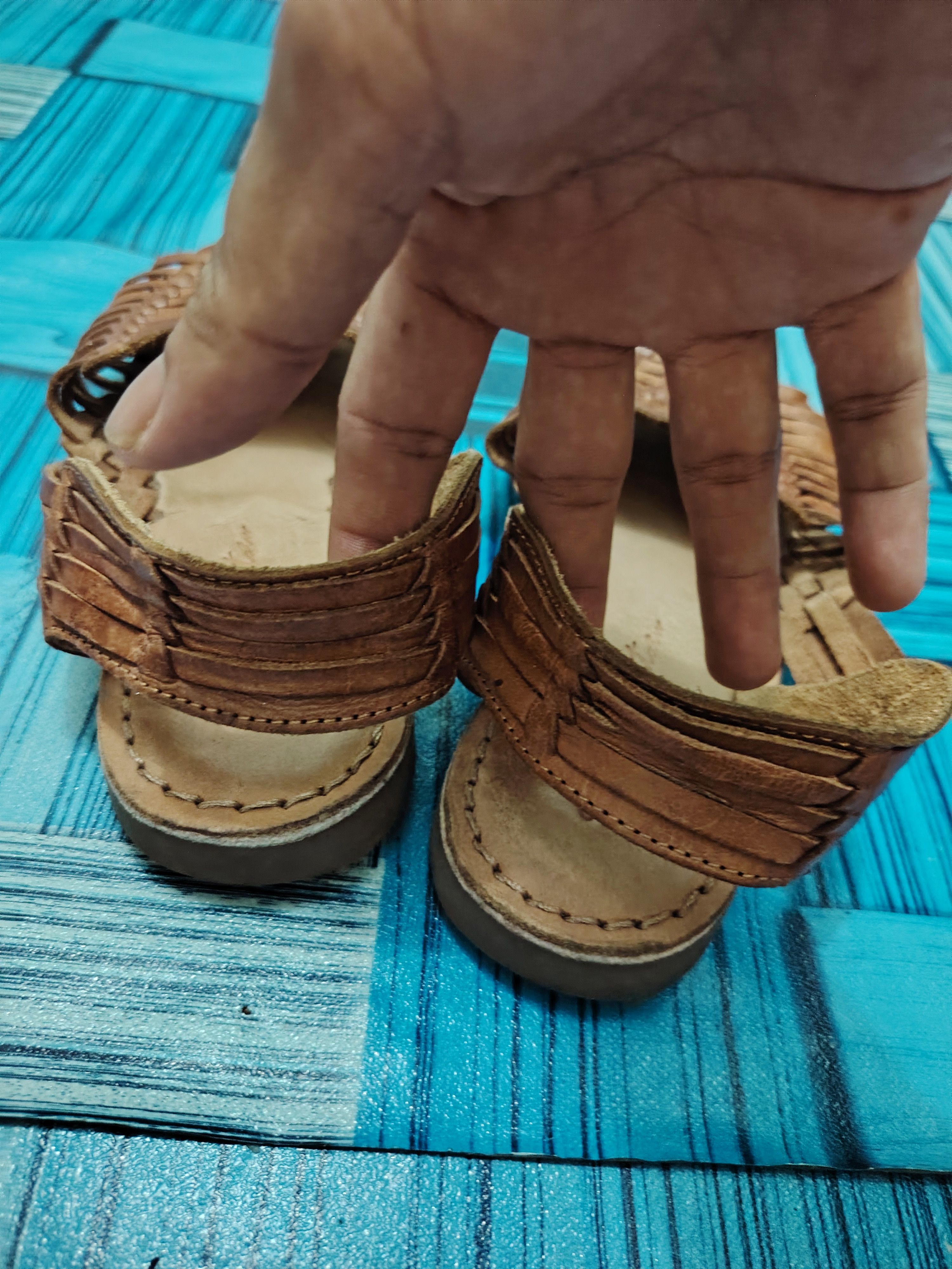 Japanese Brand Vtg Blue mountain indian sandals Size US 4 / IT 34 - 10 Thumbnail