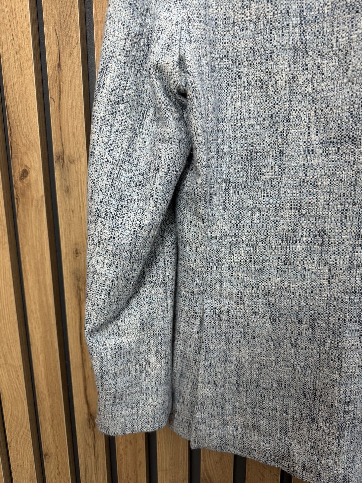 Finamore Finamore Napoli Textured Cotton Blazer Size 48 Size 38R - 12 Thumbnail