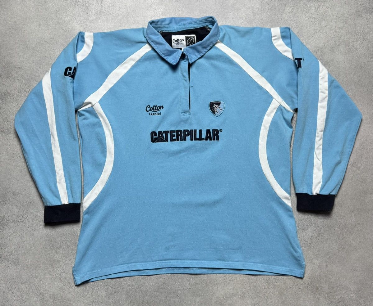 Cotton Traders Leicester Tigers Rugby Shirt Long Sleeve Cotton Traders Size US L / EU 52-54 / 3 - 1 Thumbnail
