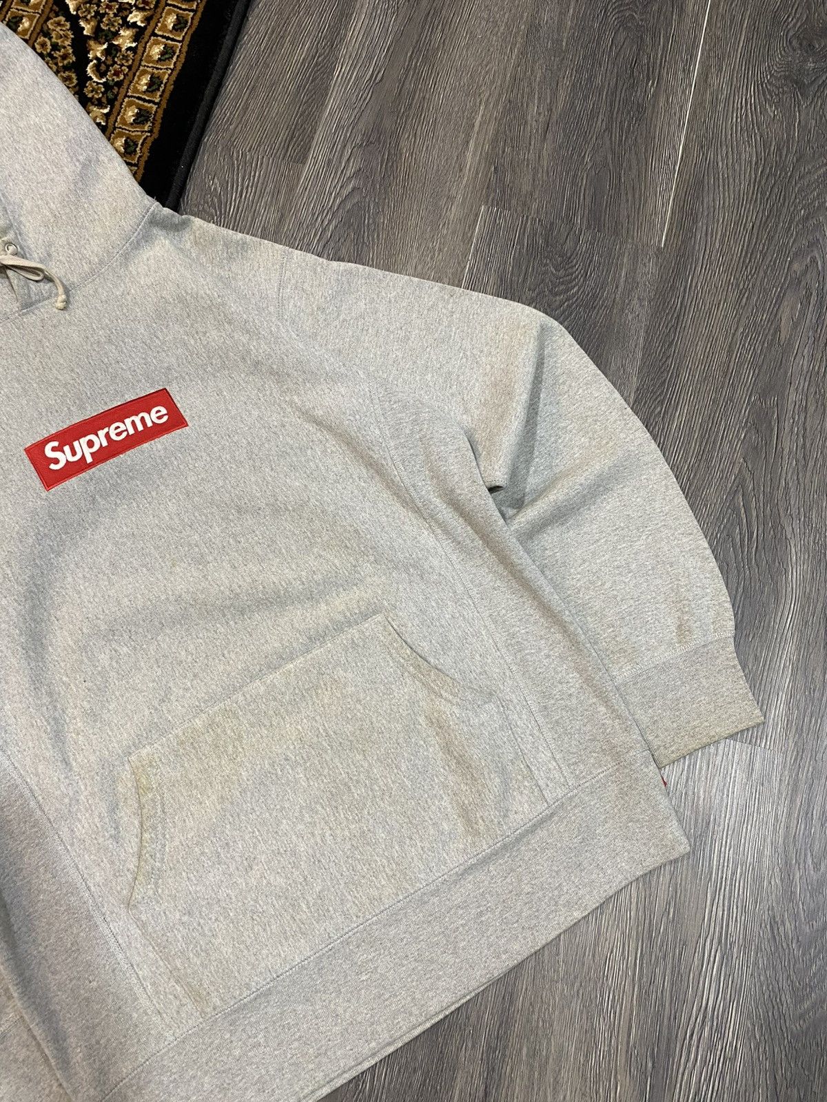 Supreme Supreme 2012 Logo Box OG Hoodie Size US L / EU 52-54 / 3 - 3 Thumbnail