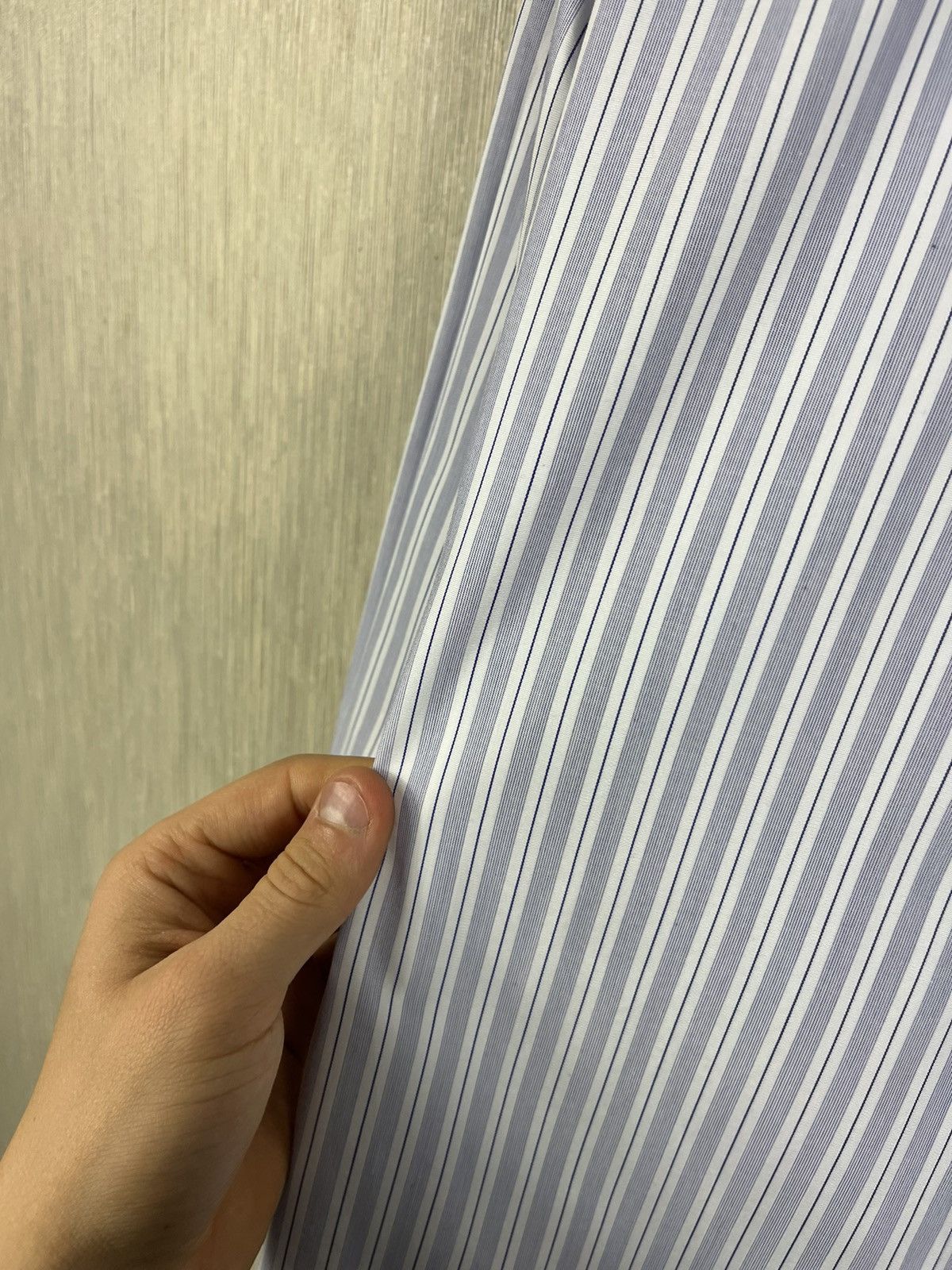 Designer × Maison Margiela Maison Margiela line 4 oversized striped shirt with pocket Size M / US 6-8 / IT 42-44 - 16 Thumbnail