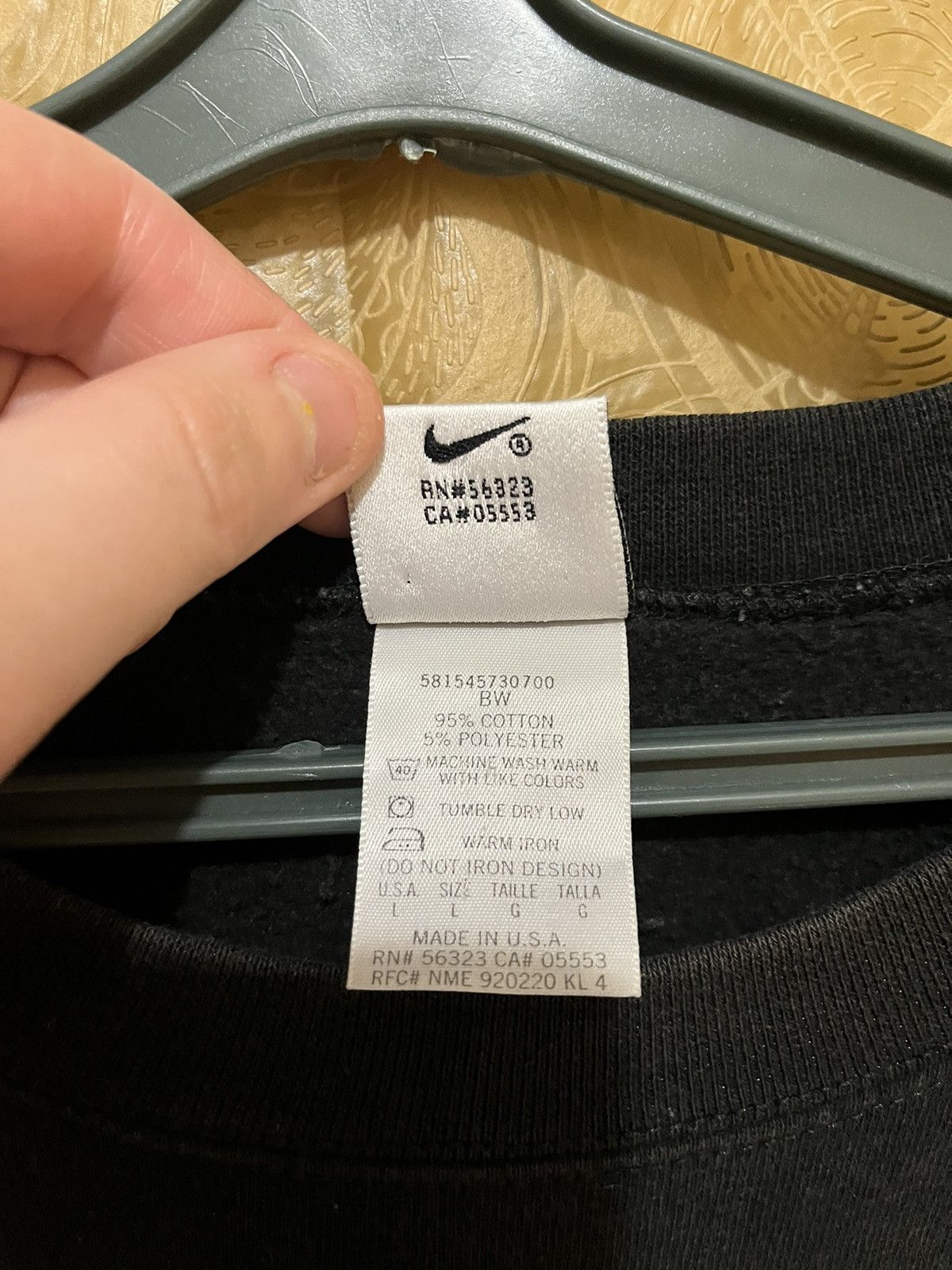 Other Vintage NIKE washed sweatshirt Made in USA 🇺🇸 Size US L / EU 52-54 / 3 - 5 Thumbnail