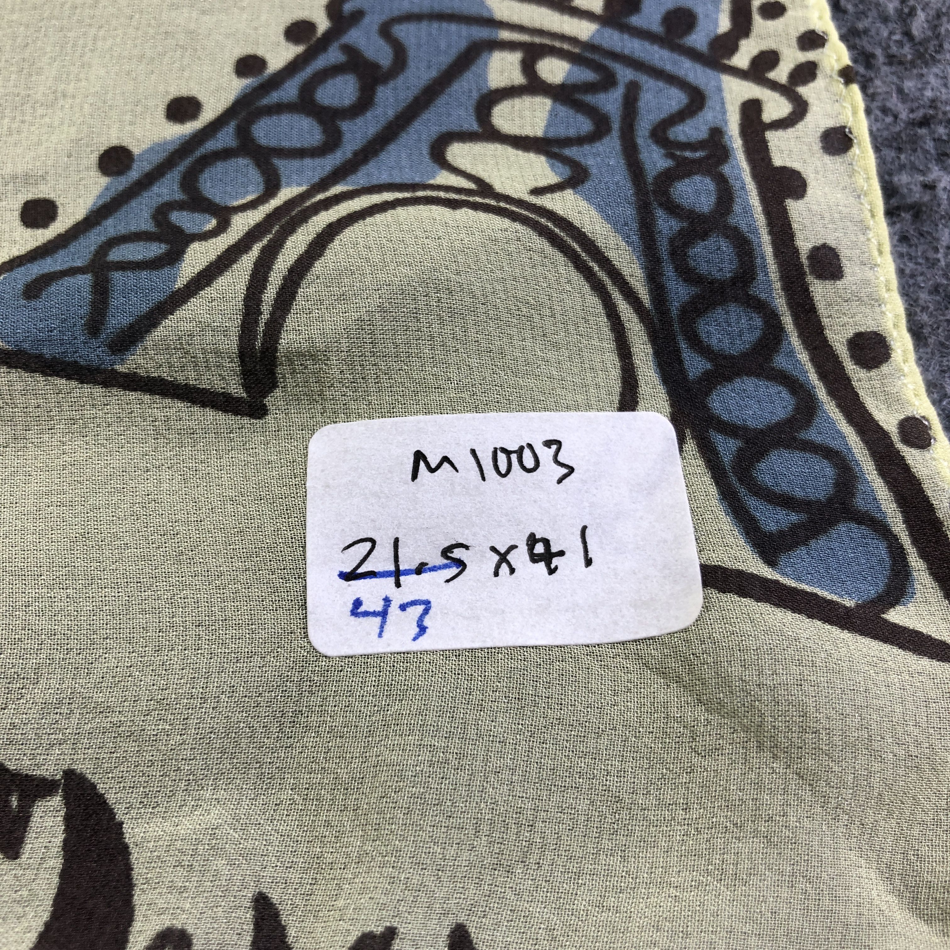 Japanese Brand Yukiko Hanai Luxury Silk Scarf M1003 Size ONE SIZE - 11 Thumbnail