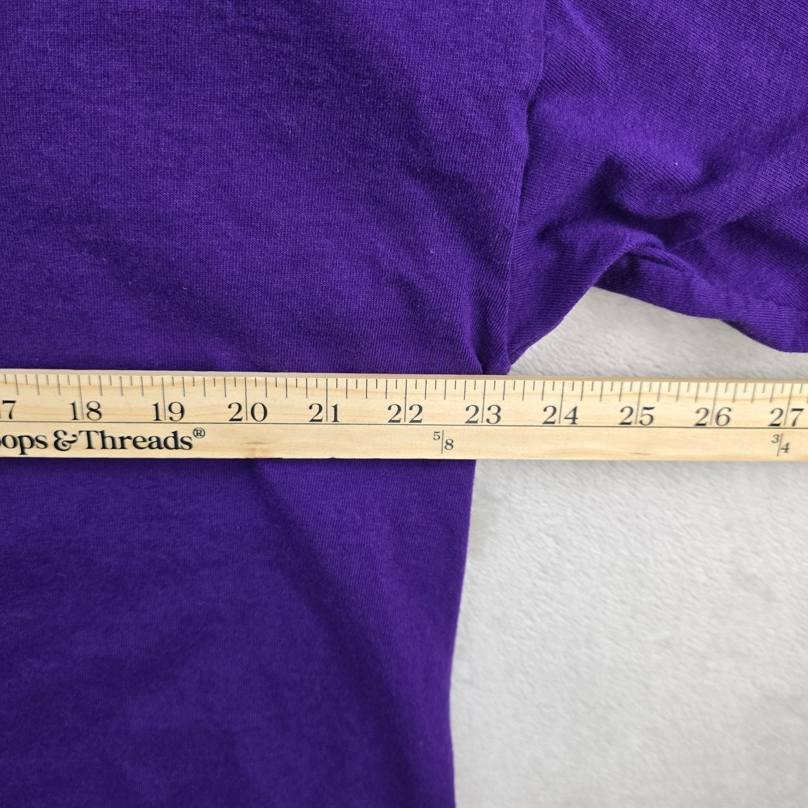 Gildan Los Angeles Lakers Kobe Bryant Shirt XL Purple Jersey Style Size US XL / EU 56 / 4 - 7 Thumbnail