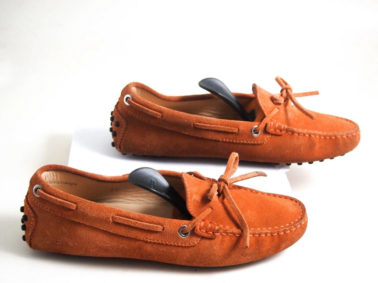 Tod's Tod's Gommino Driving Loafers Brown Suede EU 35 US 5 Size US 5 / IT 35 - 2 Thumbnail