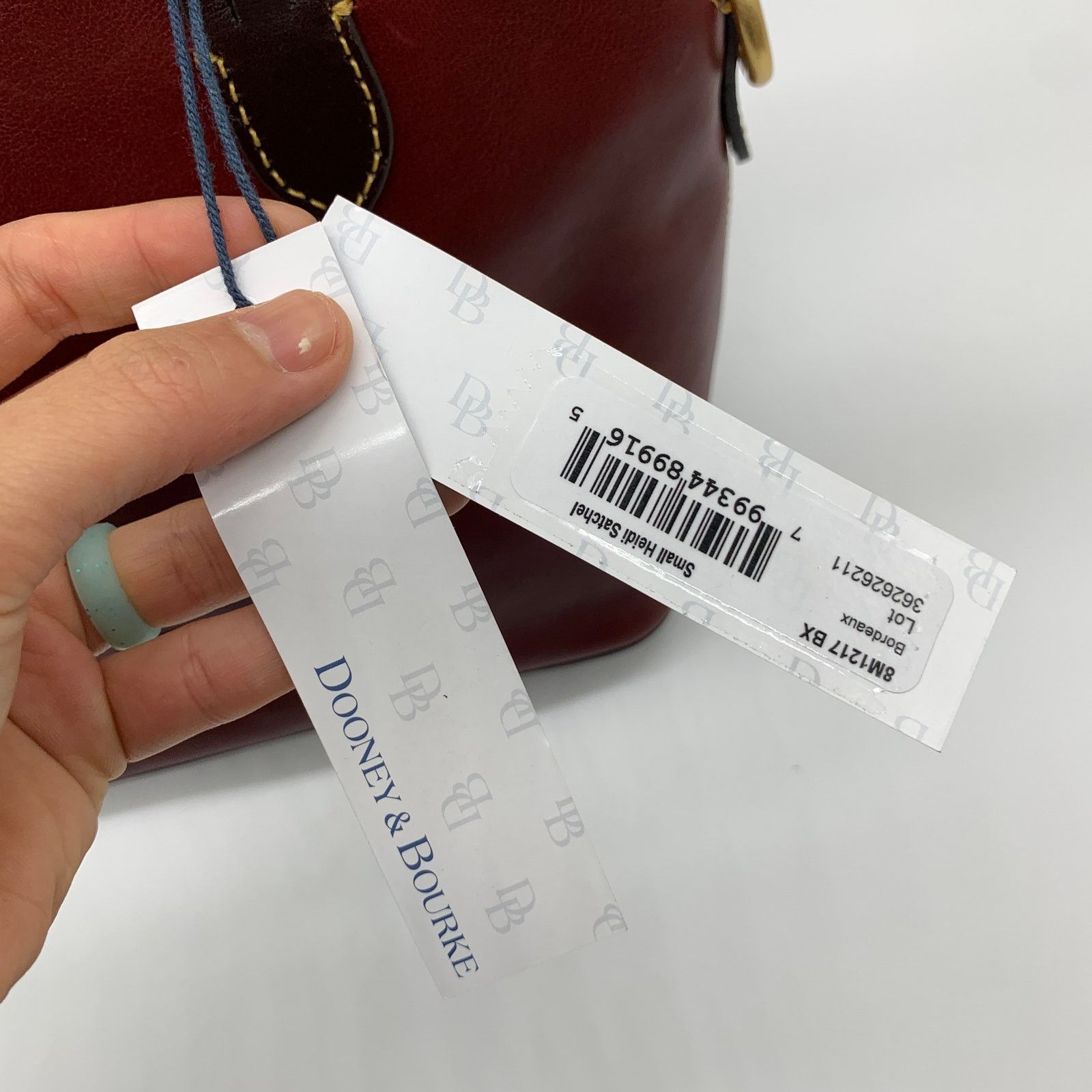 Dooney & Bourke Dooney & Bourke Florentine Leather Purse Small Heidi Satchel Size ONE SIZE - 15 Thumbnail