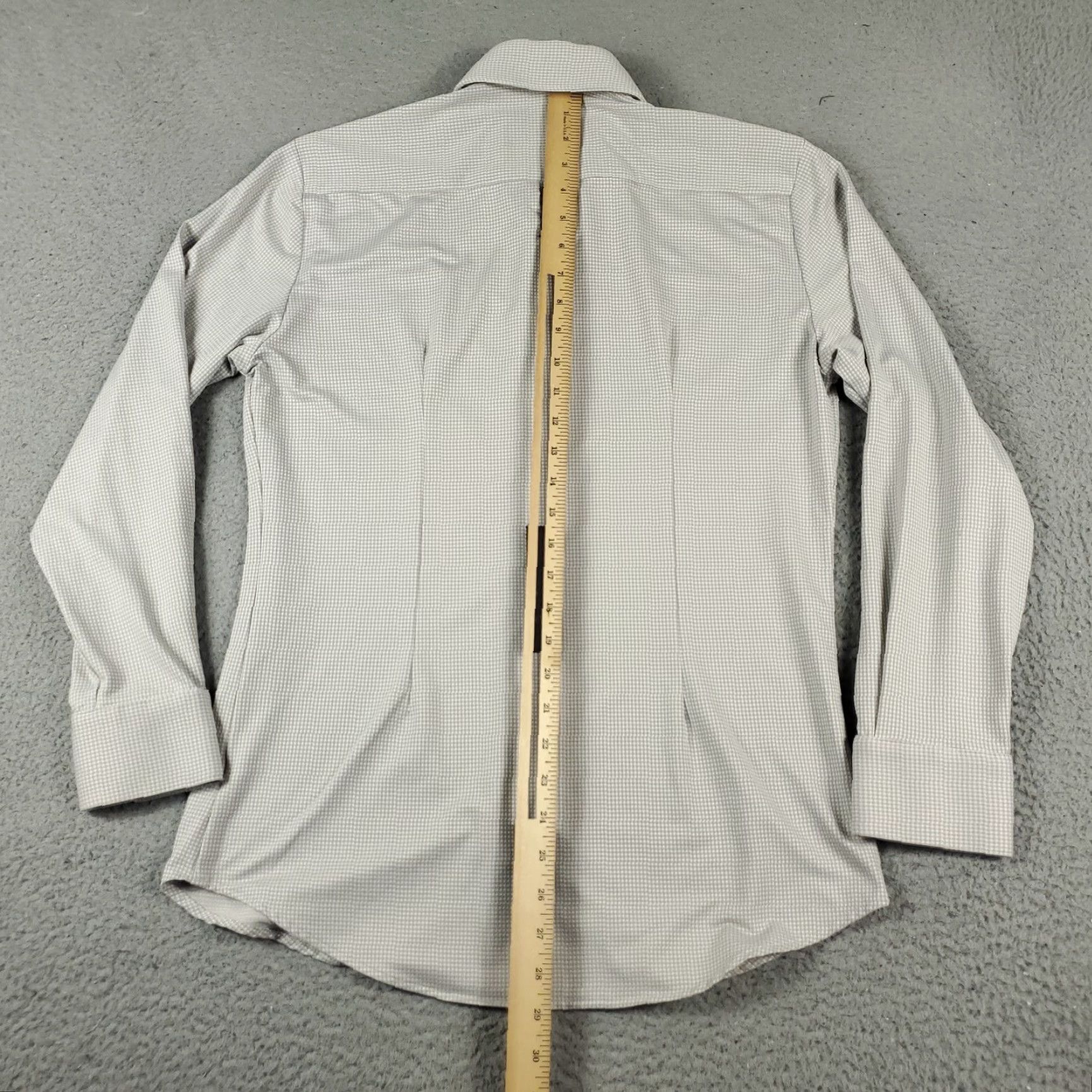 Mizzen+Main Mizzen+Main Shirt Mens Size Small Gray Casual Button Up Long Sleeve Size US S / EU 44-46 / 1 - 4 Thumbnail