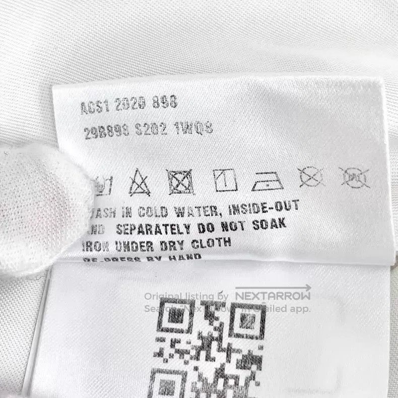 Prada Prada White triangle lapel zipper long-sleeved jacket Size XS / US 0-2 / IT 36-38 - 8 Thumbnail