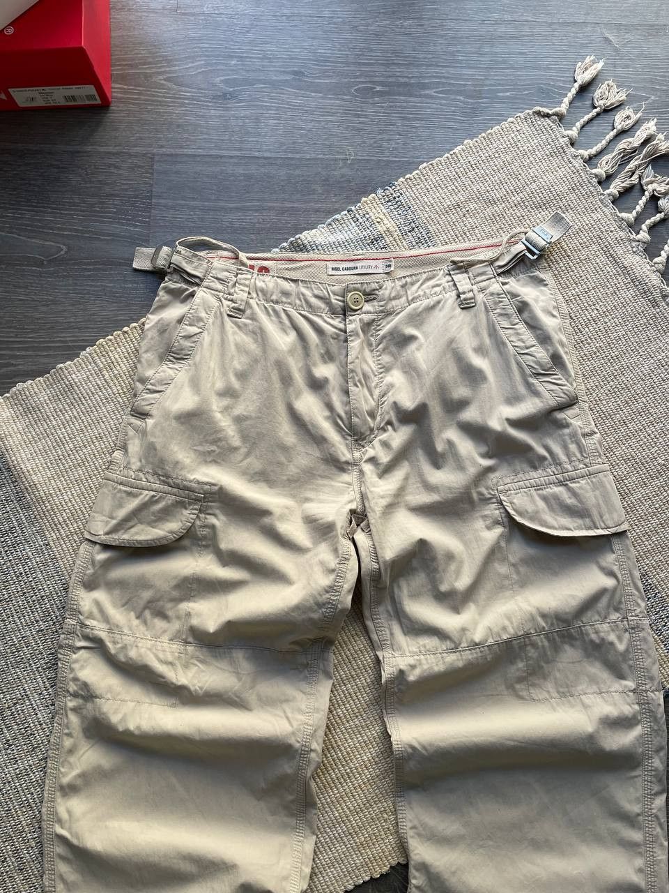 Nigel Cabourn Nigel Cabourn Utility Vintage Cargo Zip Japanese Style Pants Size US 34 / EU 50 - 2 Thumbnail