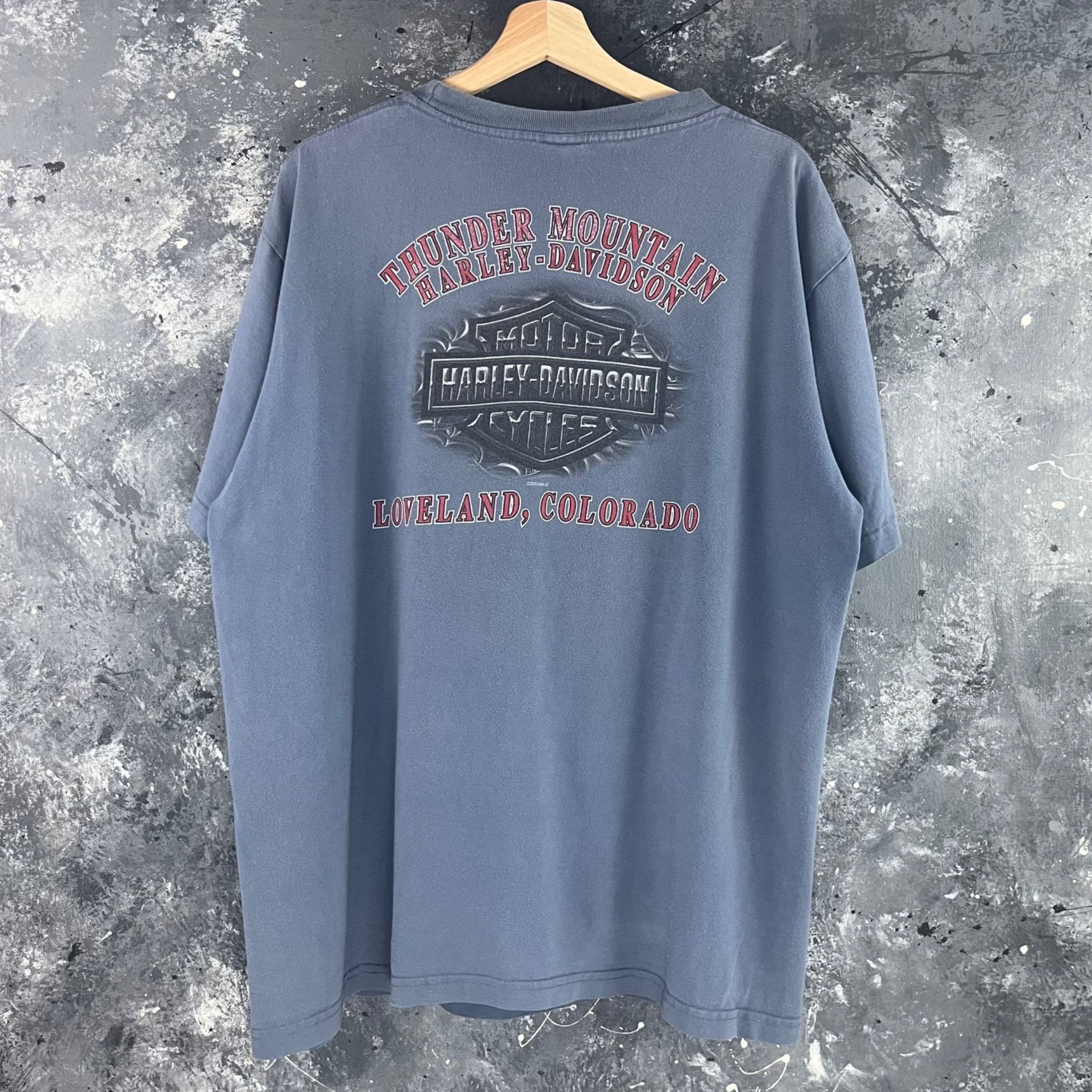 Harley Davidson × Vintage Vintage Y2K Harley Davidson shirt Size US XL / EU 56 / 4 - 2 Thumbnail