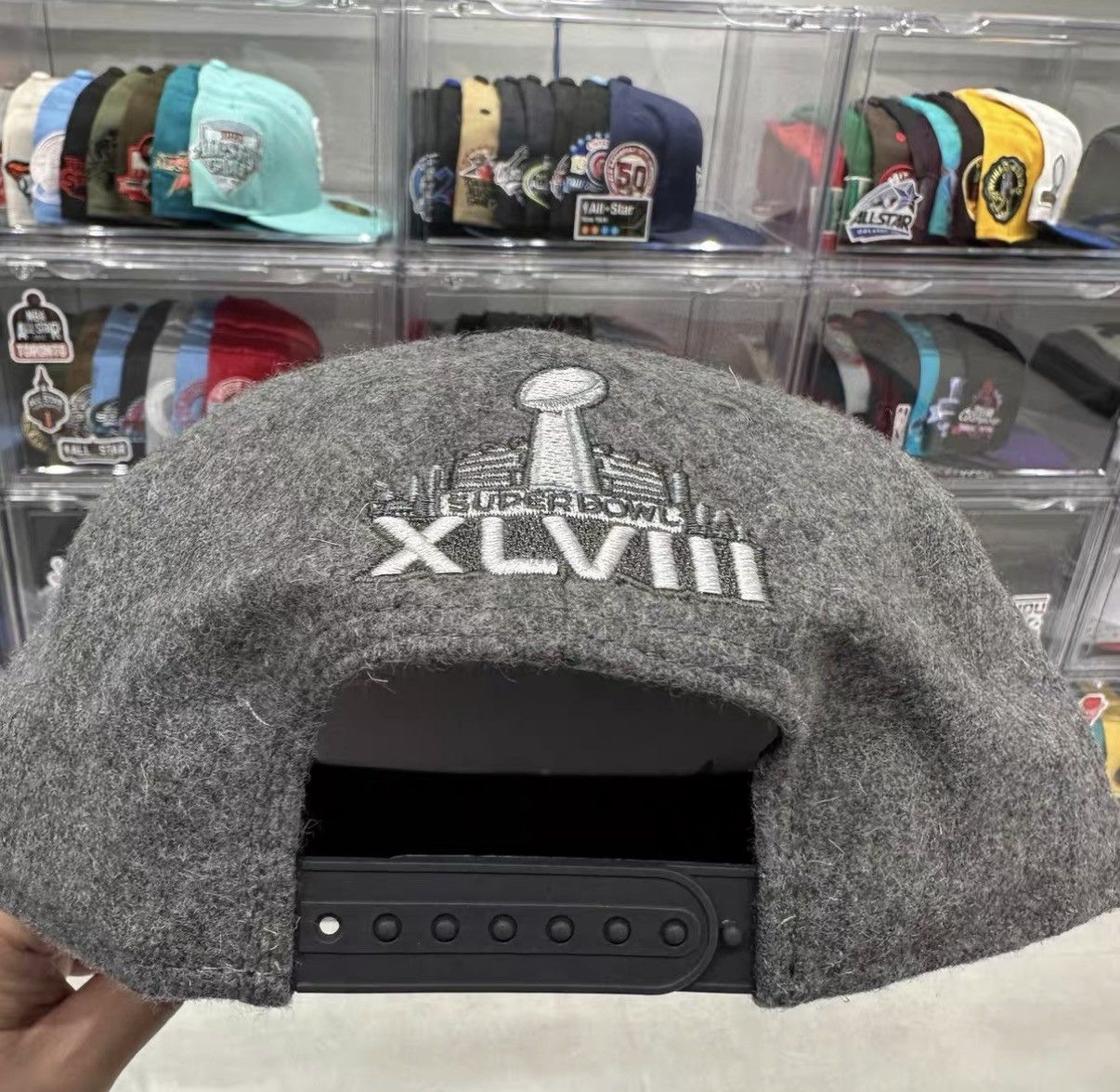 New Era New Era NFL Super Bowl Wool Flat Brim Baseball Cap J32 Size ONE SIZE - 5 Thumbnail