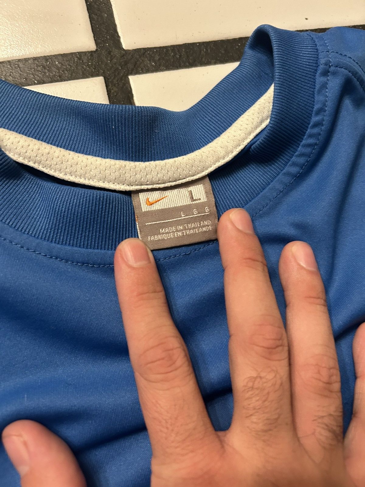 Nike × Vintage VINTAGE Y2k NIKE JERSEY Size US L / EU 52-54 / 3 - 4 Thumbnail