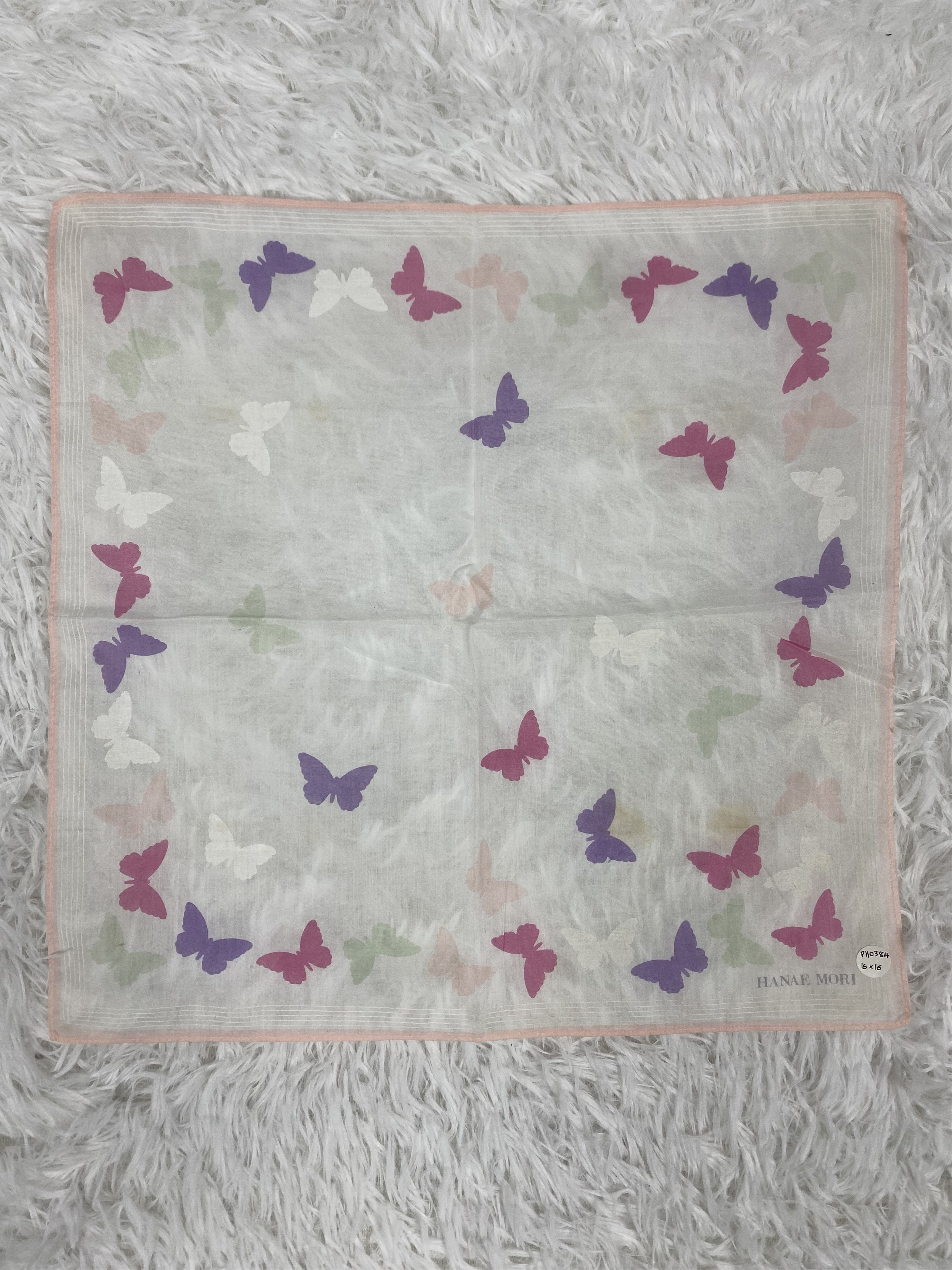 Hanae Mori Vintage Hanae Mori Handkerchief Neckerchief PH0384 Size ONE SIZE - 3 Thumbnail