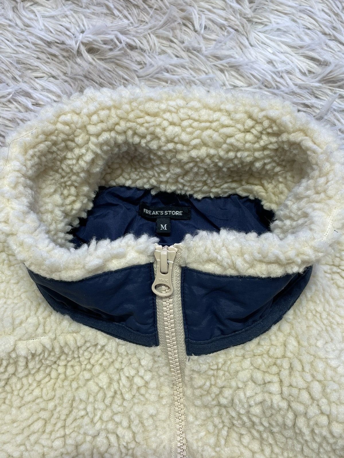 Japanese Brand × Kangol Deep Pile Fleece Jacket Zip Up Freak Store x Kangol Size US S / EU 44-46 / 1 - 7 Thumbnail