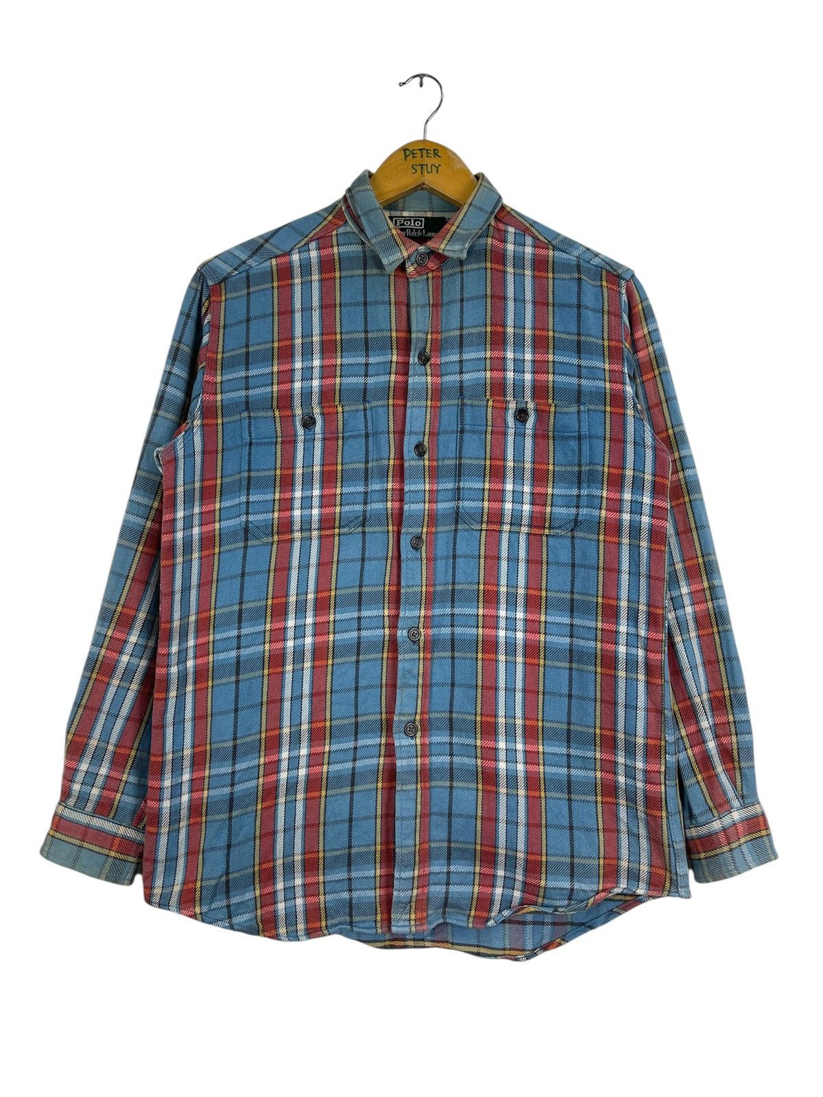 Polo Ralph Lauren Vintage Polo By Ralph Lauren Flannel Size US M / EU 48-50 / 2 - 1 Thumbnail