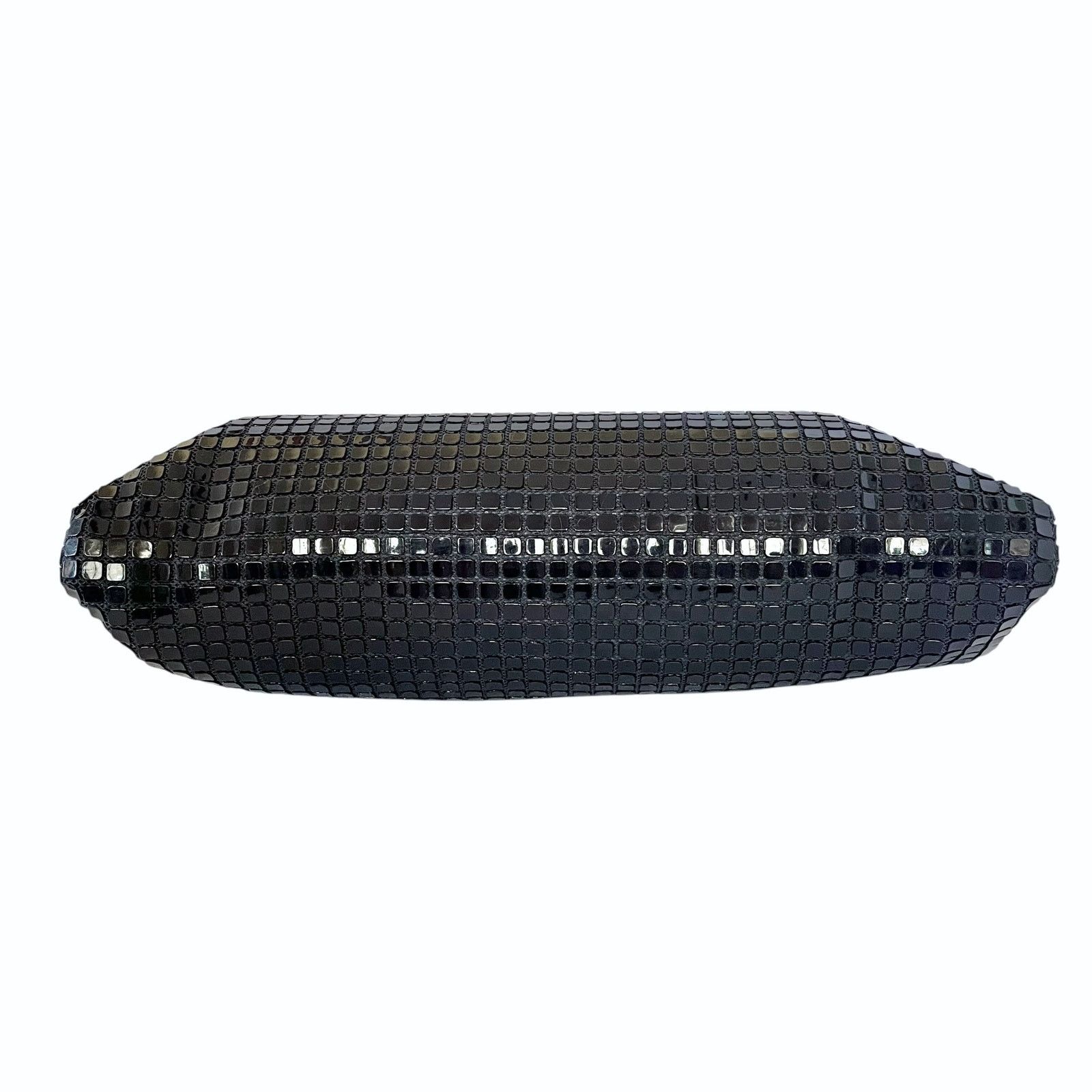 Vintage Vintage Lumured Navy Blue Luma Mesh Frame Crossbody Clutch Size ONE SIZE - 7 Thumbnail