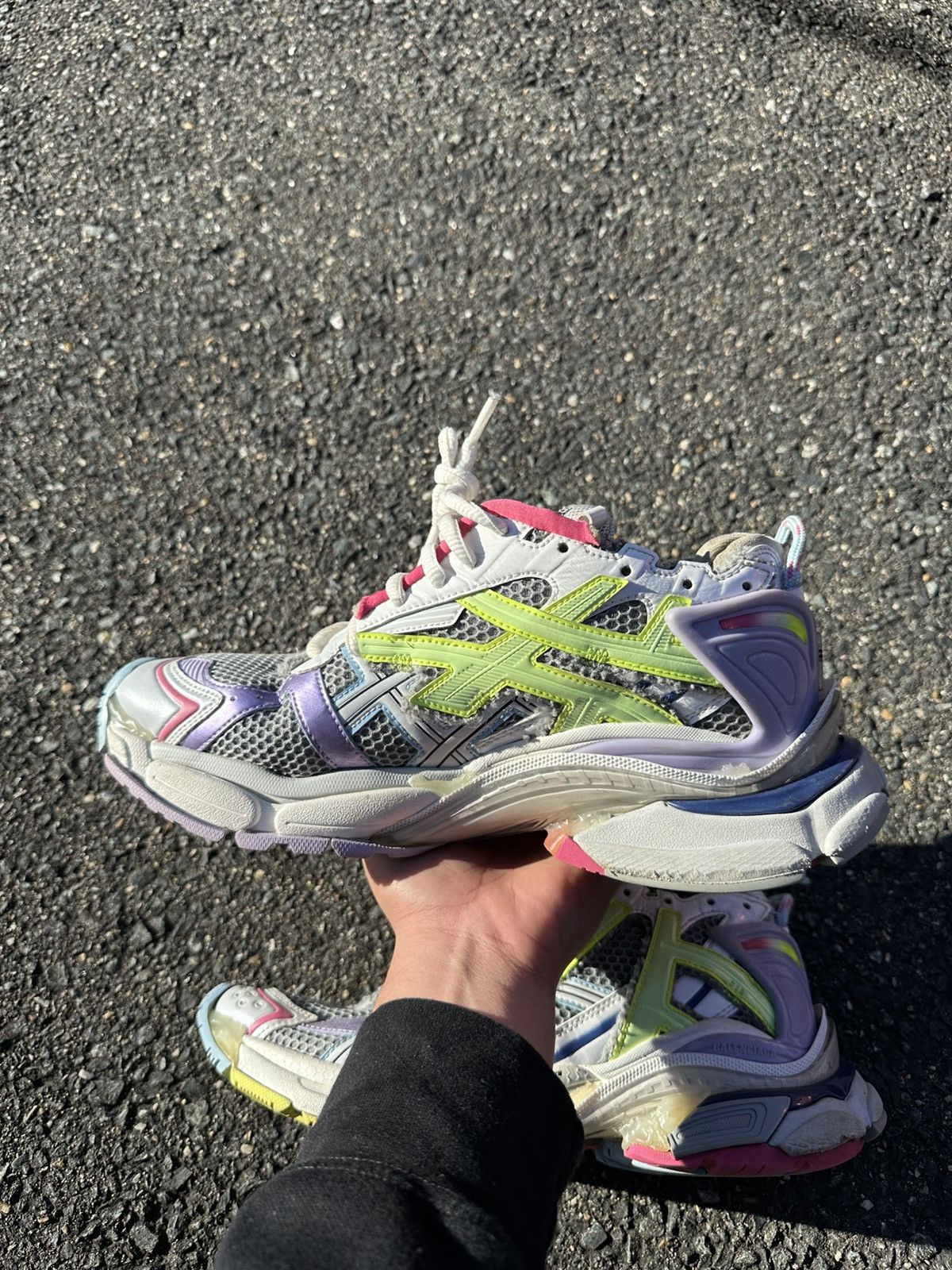 Balenciaga Balenciaga Runner White/Pink Size US 10 / EU 43 - 3 Thumbnail