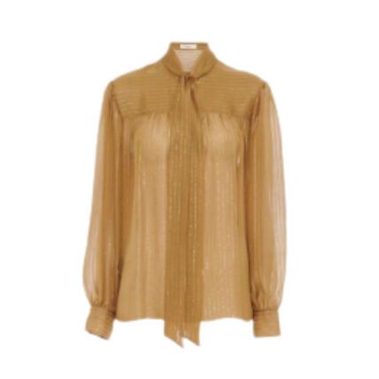 o1loc1c11025 Top Blouse in Ceramic Green