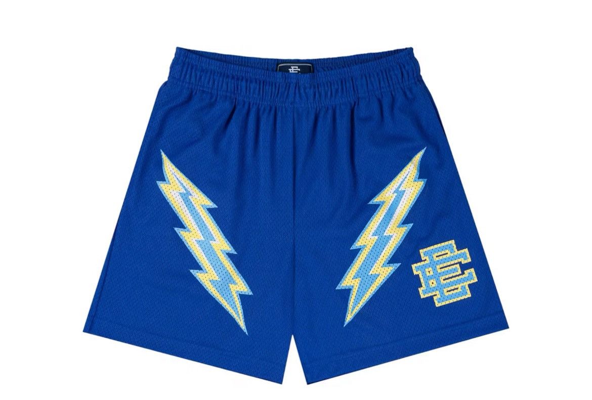 Eric Emanuel Eric Emanuel EE dazzling blue lightning bolt shorts medium Size US 30 / EU 46 - 1 Thumbnail