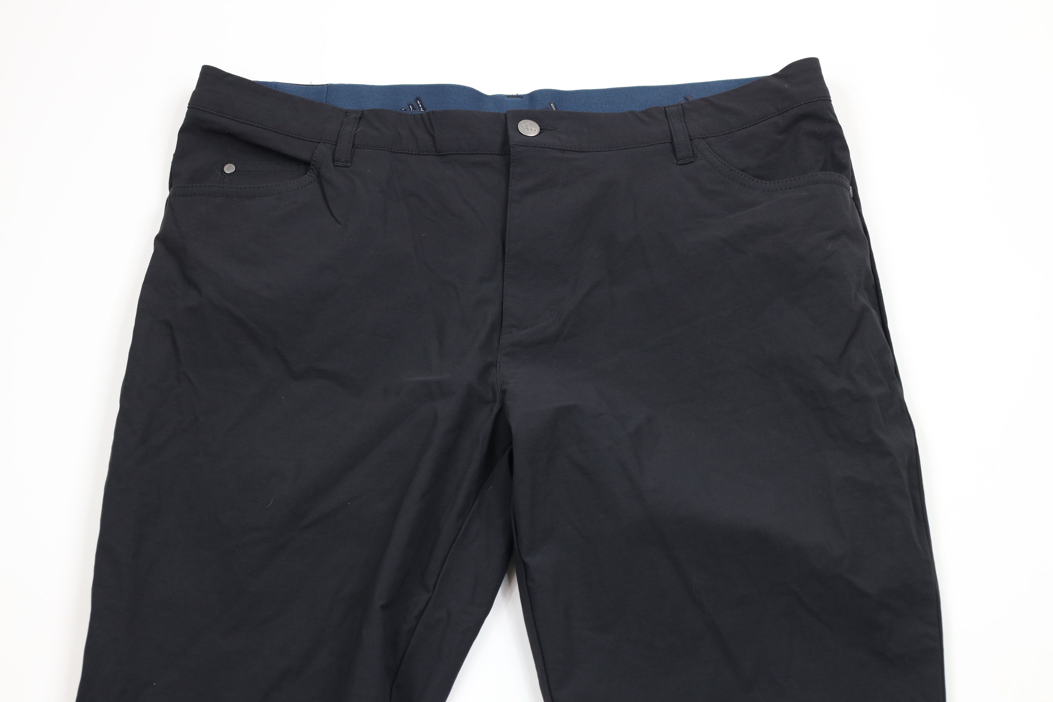 Adidas × Vintage Adidas Stretch Straight Leg Golfing Golf Chino Pants Black Size US 38 / EU 54 - 2 Thumbnail