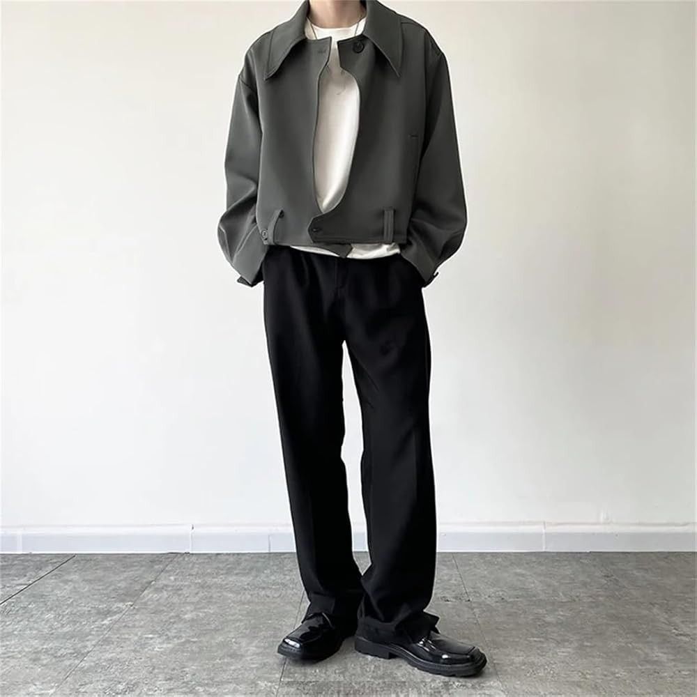 Designer × Vintage Design Khaki Collar Casual Trendy Jacket Size US M / EU 48-50 / 2 - 3 Thumbnail