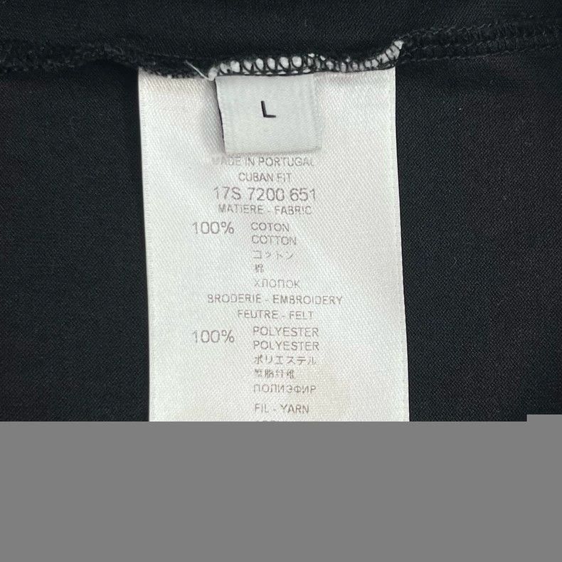 Givenchy Givenchy Washed Distressed Star Short Sleeve Black T-Shirt Size US L / EU 52-54 / 3 - 6 Thumbnail