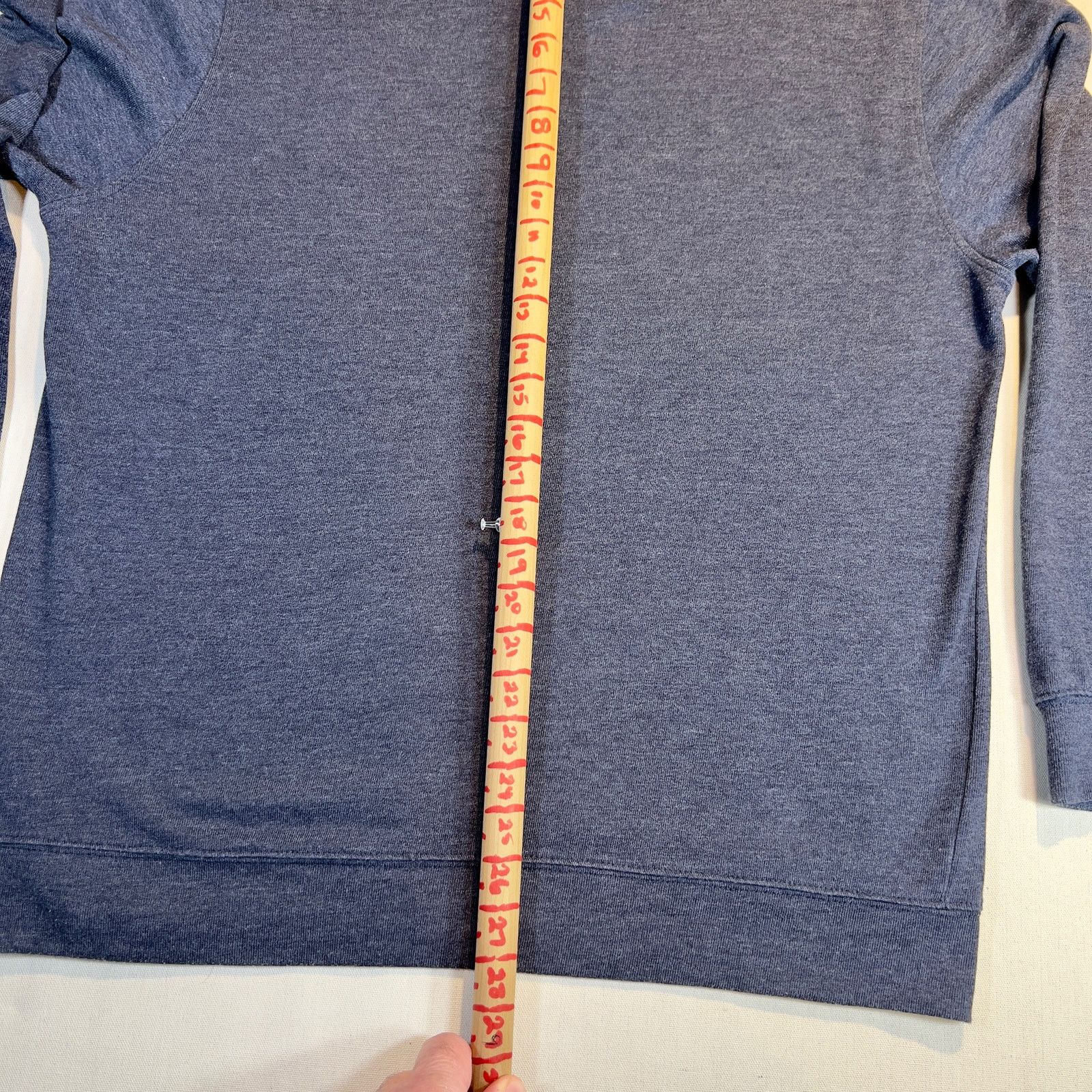 Izod Izod Men's L 1/4 Zip Heathered Blue Pullover Size US L / EU 52-54 / 3 - 5 Thumbnail