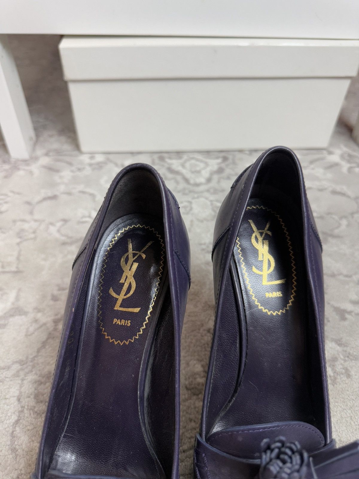 Designer × Vintage × Yves Saint Laurent Vintage 90s Yves Saint Laurent YSL heels US 5.5 designer y2k Size US 5.5 / IT 35.5 - 6 Thumbnail