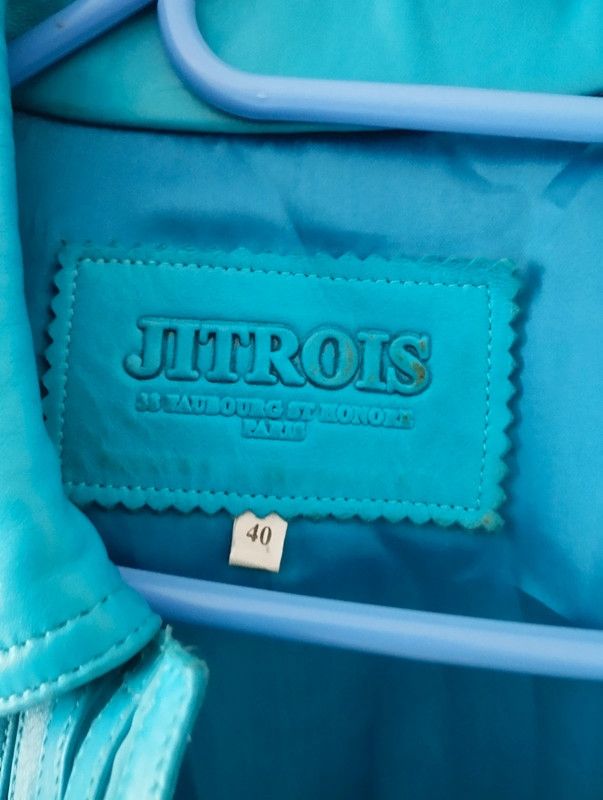 Jitrois Jitrois Jean-Claude vintage leather coat jacket size 40 Size L / US 10 / IT 46 - 4 Thumbnail
