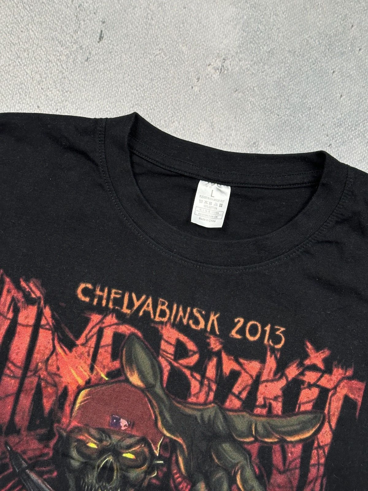 Band Tees Limp Bizkit Chelyabinsk 2013 Tour Band Tee Y2K Metal Shirt Size US S / EU 44-46 / 1 - 5 Thumbnail
