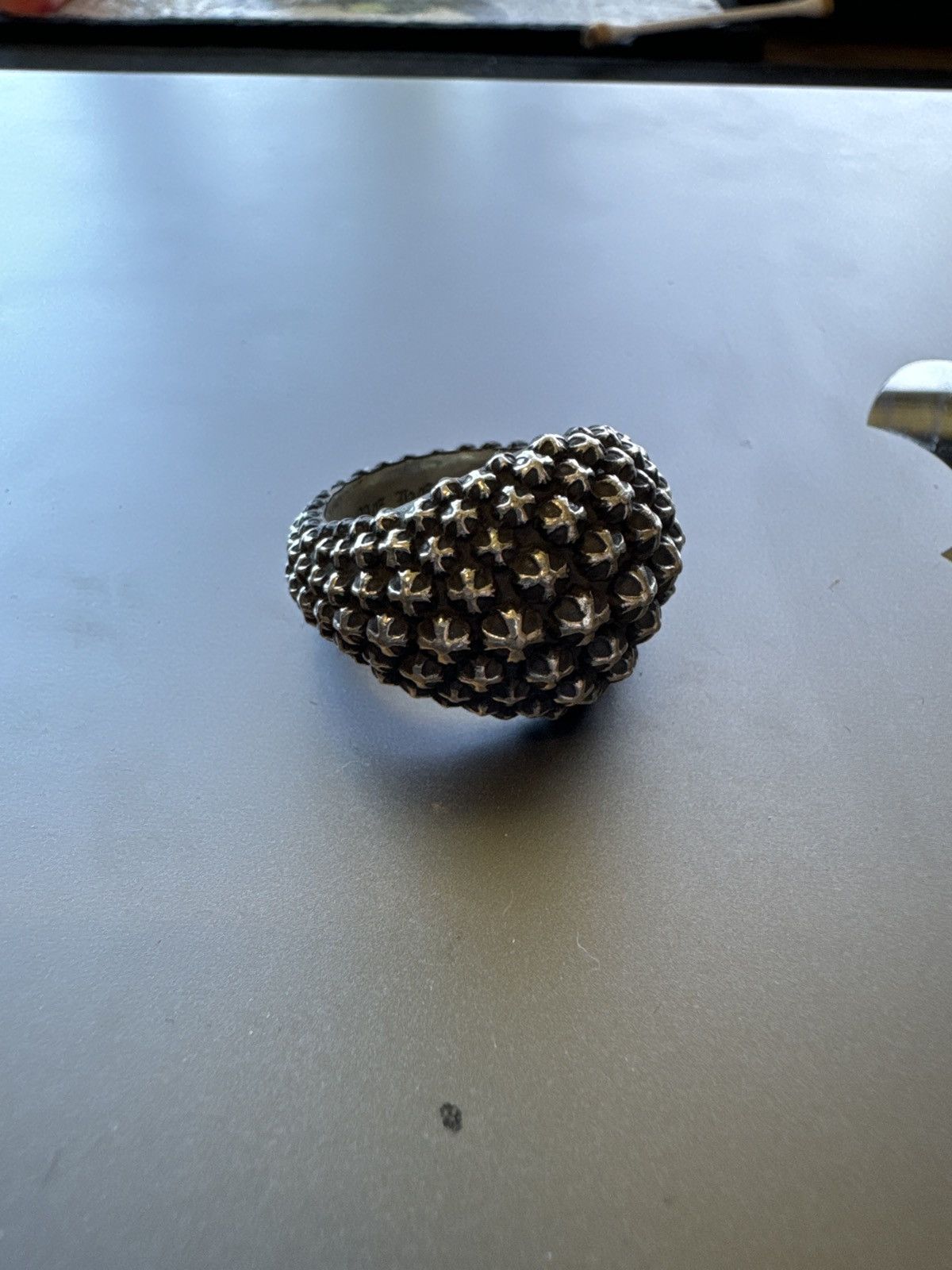 Chrome Hearts Multi cross ball ring Size ONE SIZE - 9 Thumbnail
