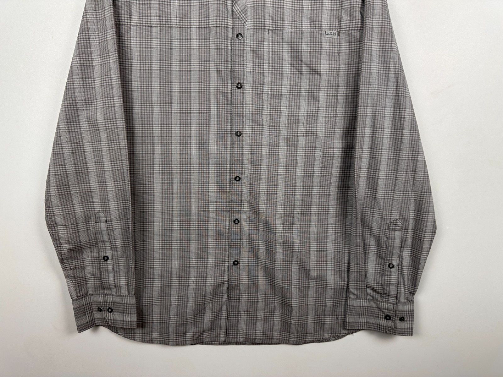 5.11 5.11 Tactical Long Sleeve Button Up Plaid Check Shirt Size L Size US L / EU 52-54 / 3 - 4 Thumbnail