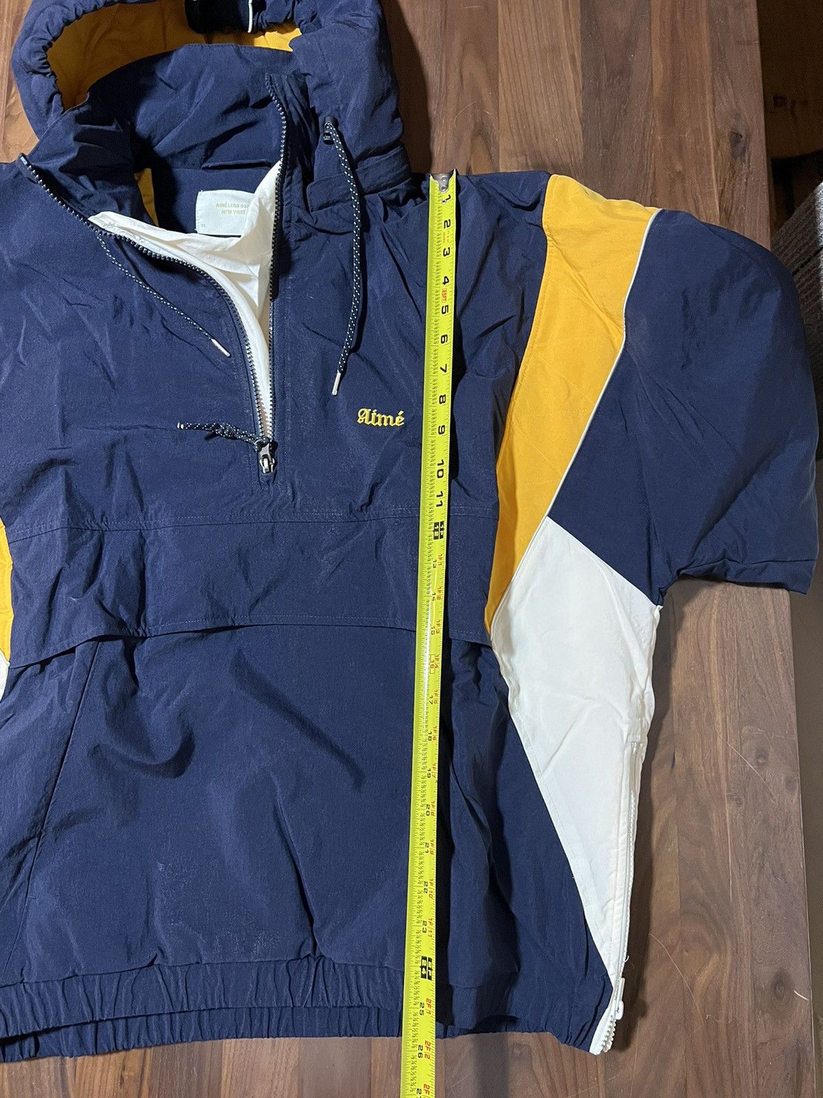 Aime Leon Dore Aime Leon Dore ALD Collegiate Popover Jacket Size XL Navy Size US XL / EU 56 / 4 - 6 Thumbnail