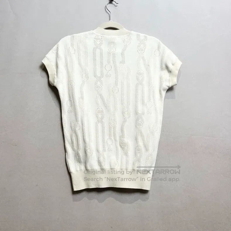 Hermes Hermes Short Sleeve Knit Top Size 4XL / US 24-26 - 2 Thumbnail