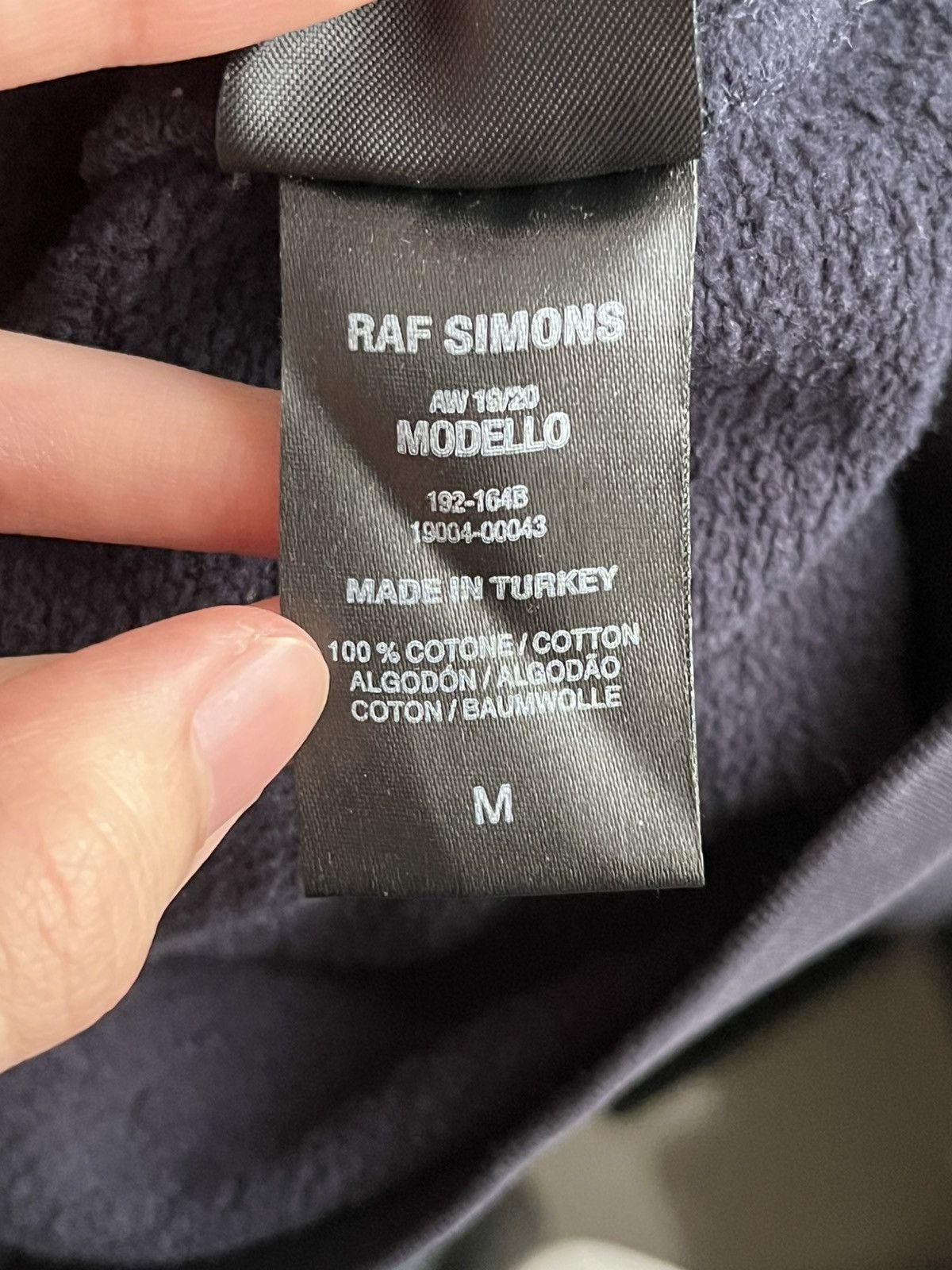 Raf Simons Raf Simons Illusion Hoodie Twin Peaks AW 19 Size US M / EU 48-50 / 2 - 7 Thumbnail