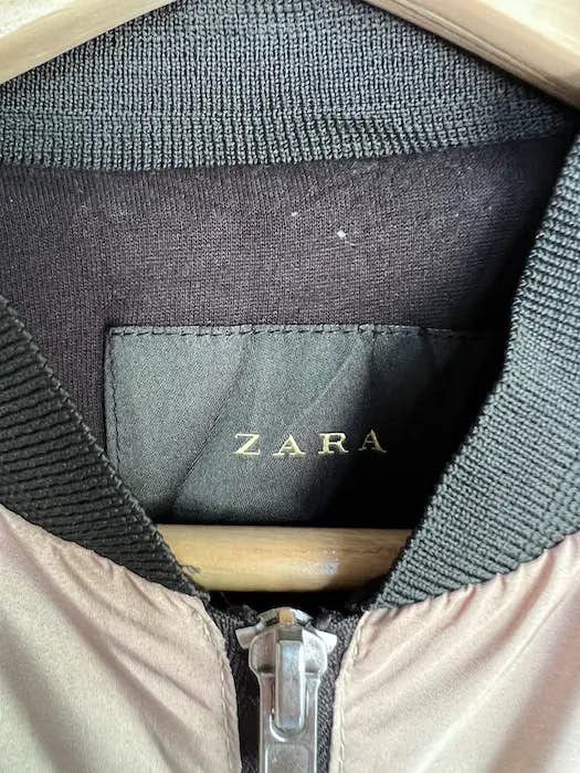 Zara Zara Overprint Bomber Jacket Size US M / EU 48-50 / 2 - 4 Thumbnail
