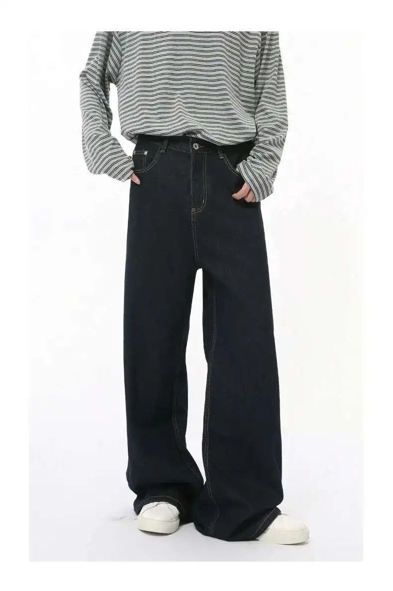 Japanese Brand Casual Korean Style Steaight Fit Denim Jeans Size US 30 / EU 46 - 6 Thumbnail