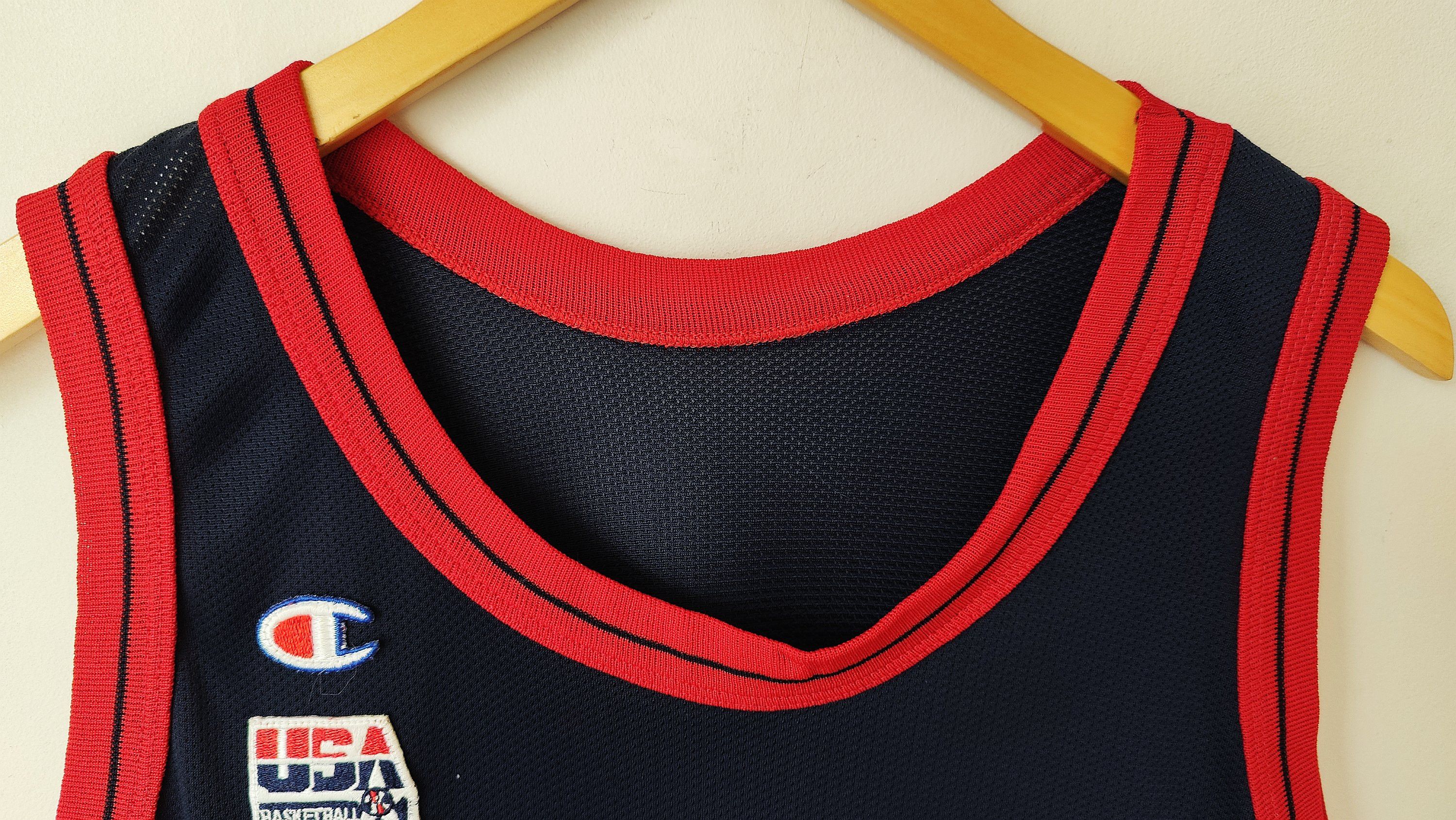 Champion × NBA × Vintage Penny Hardaway USA Basketball Champion 1996 Vintage Jersey Size US XL / EU 56 / 4 - 4 Thumbnail