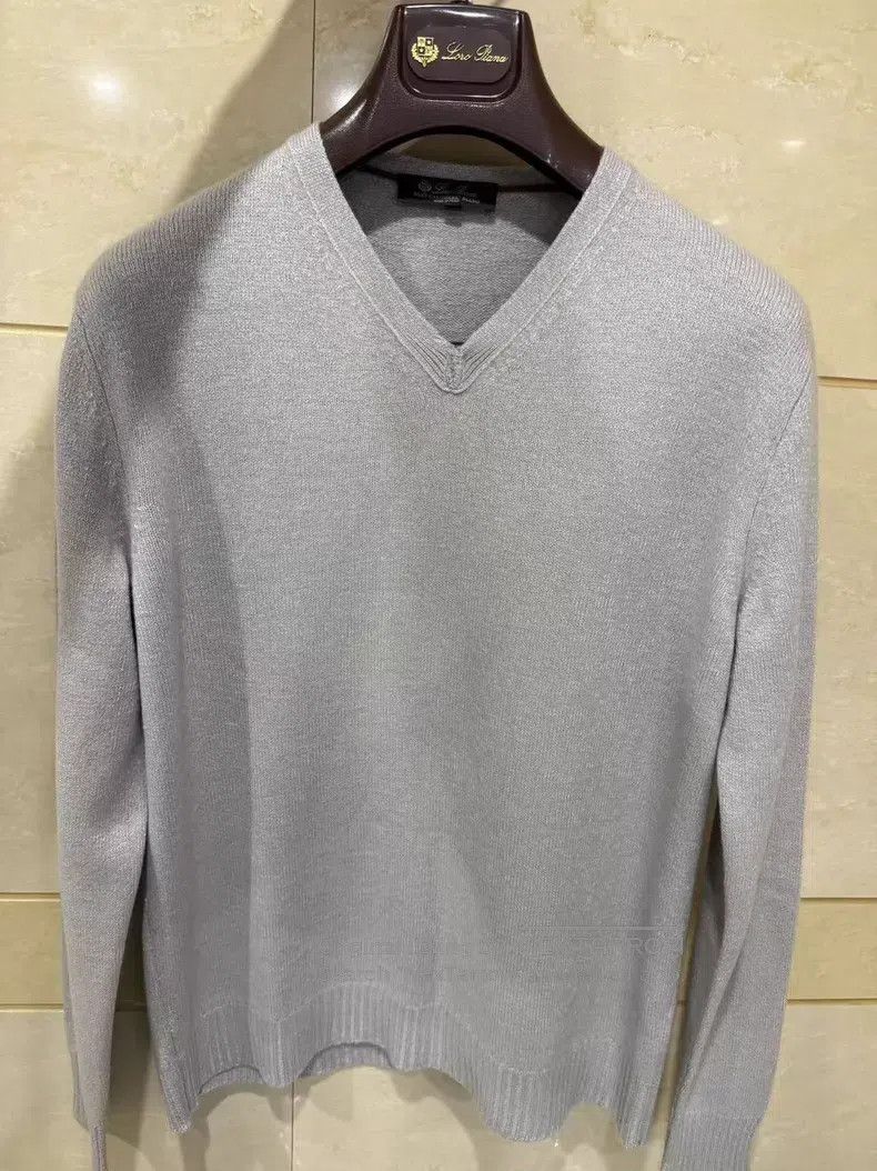Other Loro Piana Men's Baby Cashmere Sweater Silk Baby Cashmere Size US M / EU 48-50 / 2 - 1 Thumbnail