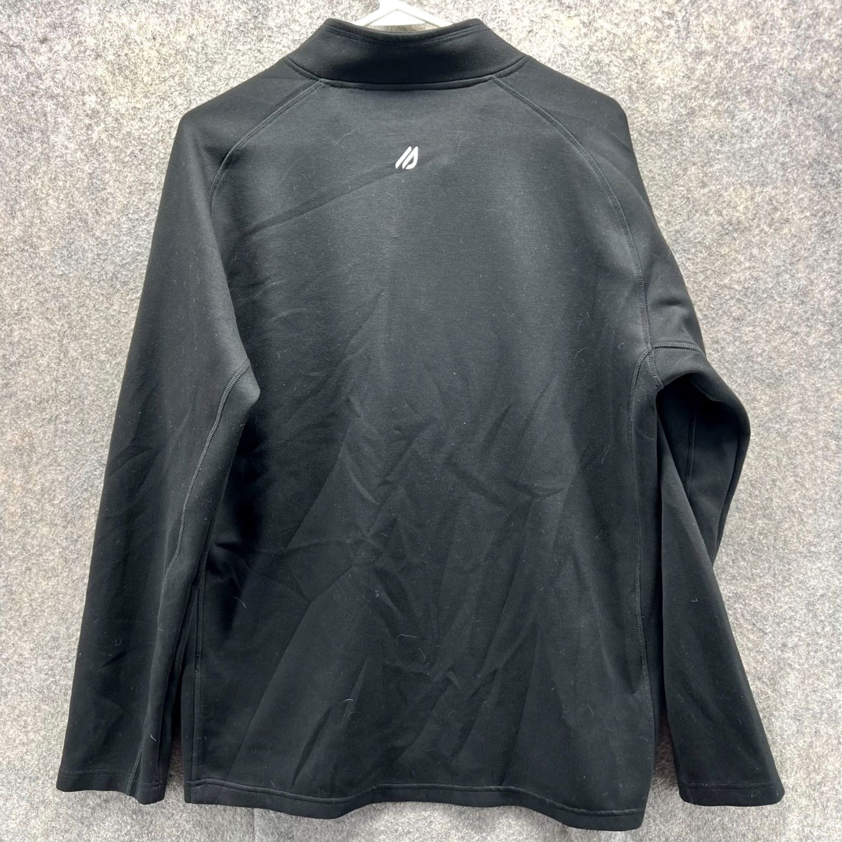 Eddie Bauer Eddie Bauer Sweater Men L Black Half Zip Pullover Fleece Motion Hike Jacket Size US L / EU 52-54 / 3 - 3 Thumbnail