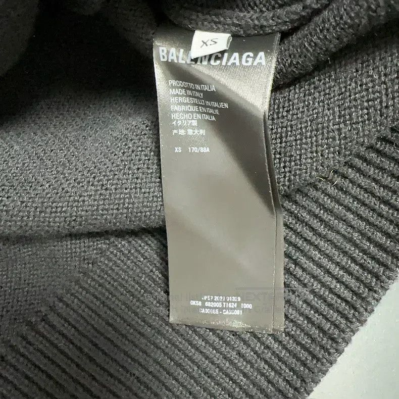 Balenciaga Balenciaga Black city limited knit sweater Size US XS / EU 42 / 0 - 3 Thumbnail