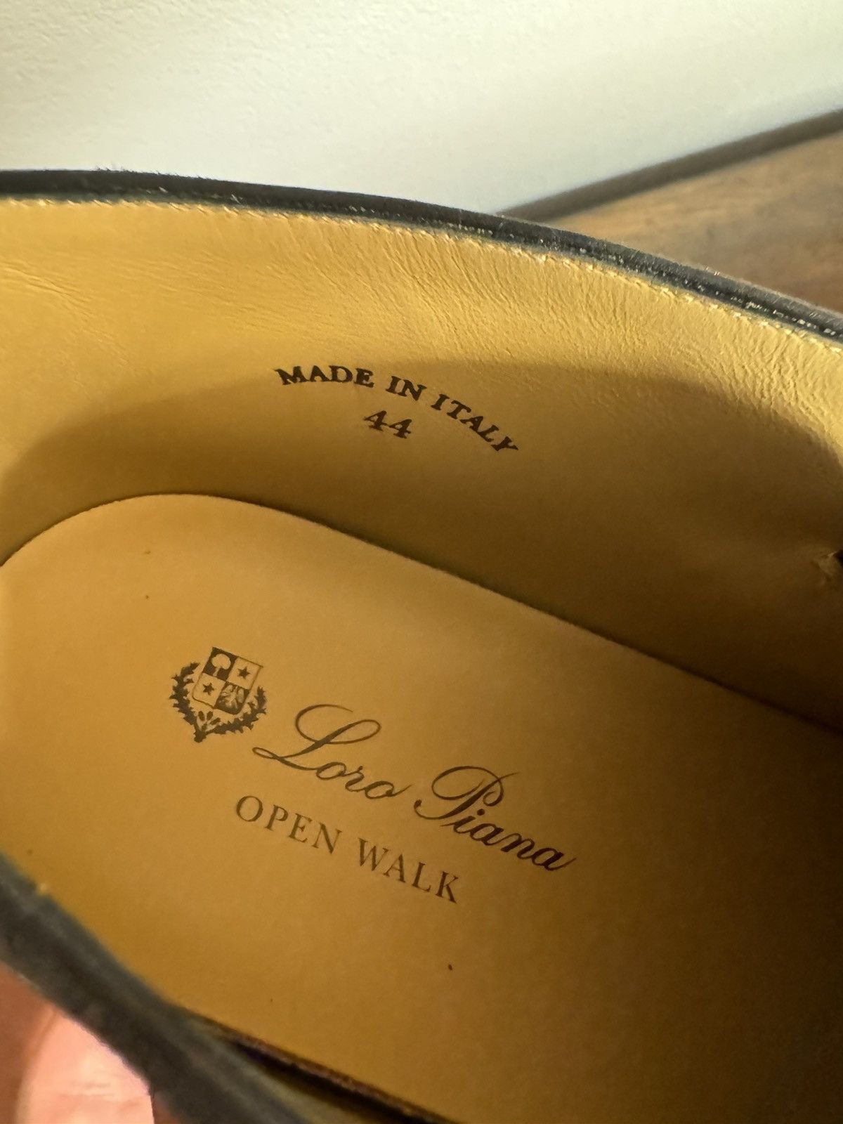 Loro Piana Loro Piana Open-Walk Caviar Size US 10 / EU 43 - 14 Thumbnail