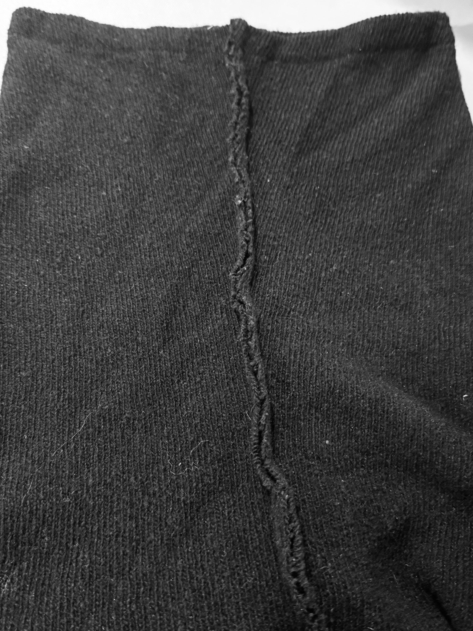 Yohji Yamamoto Vintage Y's Yohji Yamamoto Black Wool Knit Turtleneck Size M / US 6-8 / IT 42-44 - 7 Thumbnail