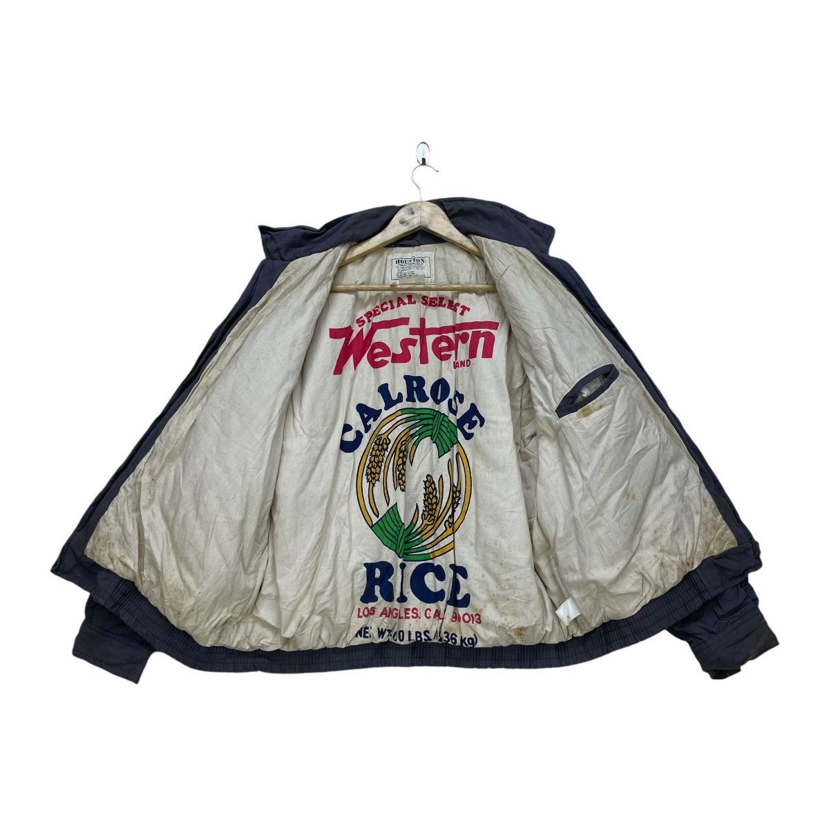 Japanese Brand 💥Vintage Houston Bomber Jacket Size US M / EU 48-50 / 2 - 2 Thumbnail